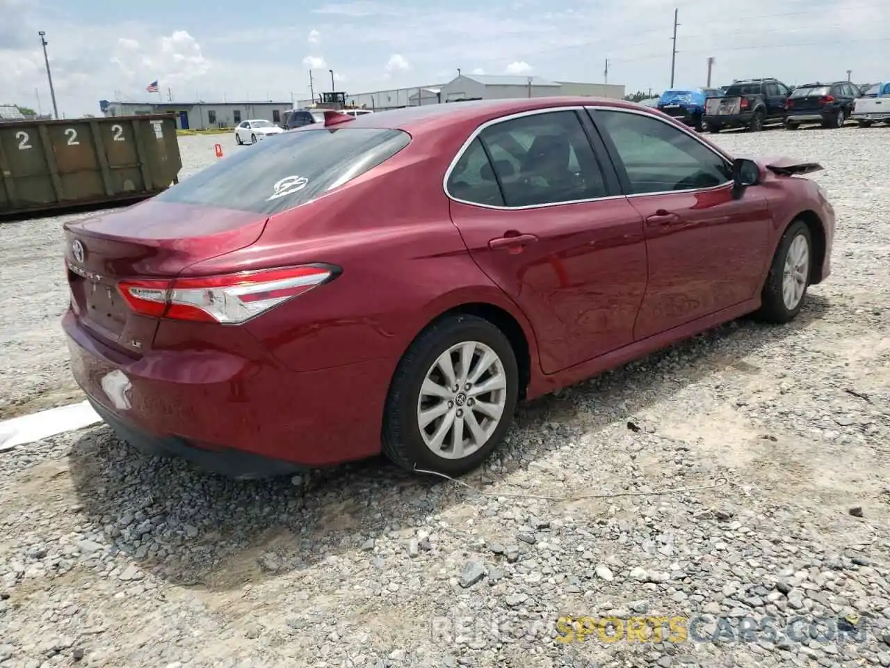 4 Photograph of a damaged car 4T1C11AK9LU958837 TOYOTA CAMRY 2020