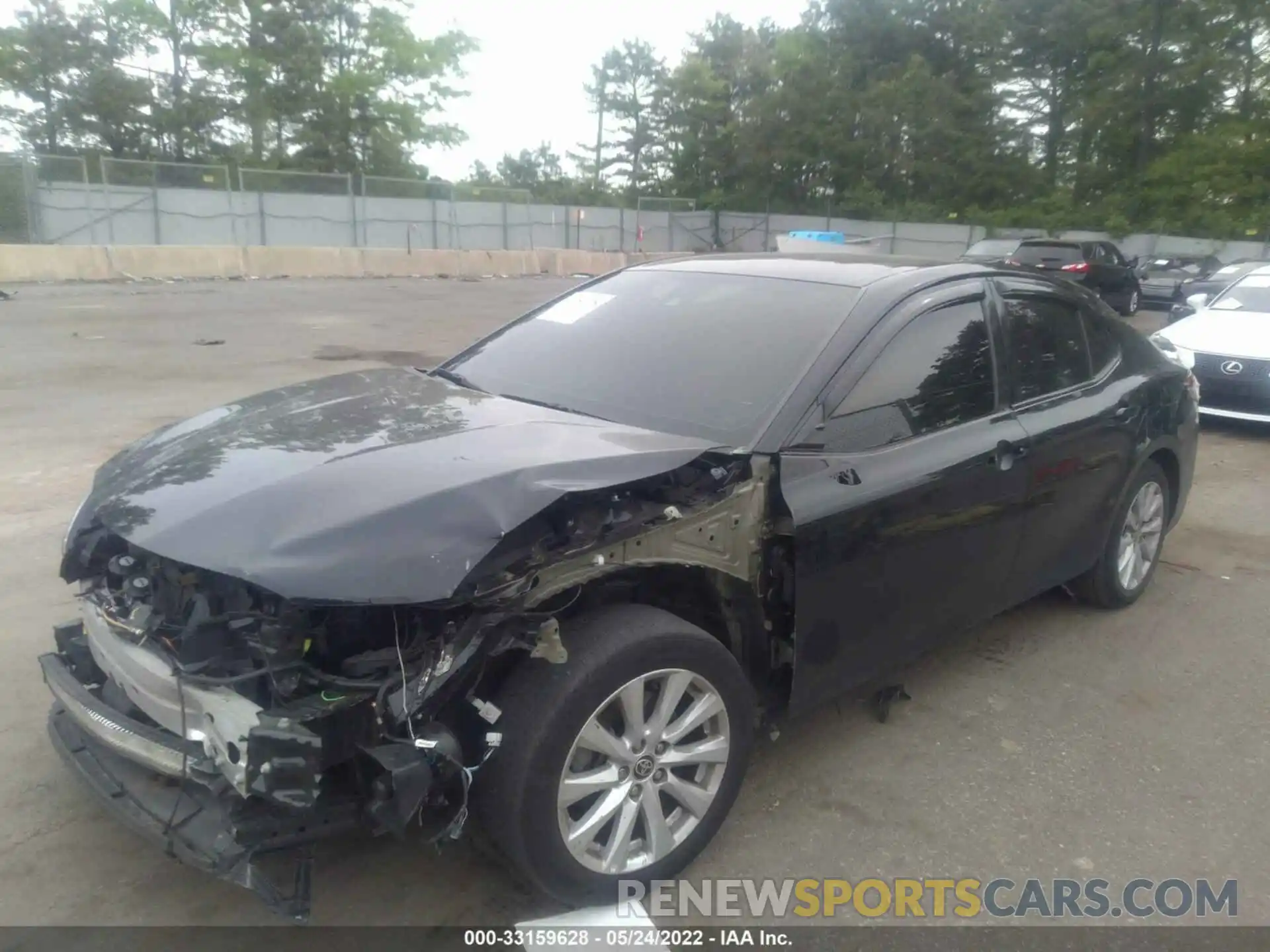 2 Photograph of a damaged car 4T1C11AK9LU958871 TOYOTA CAMRY 2020