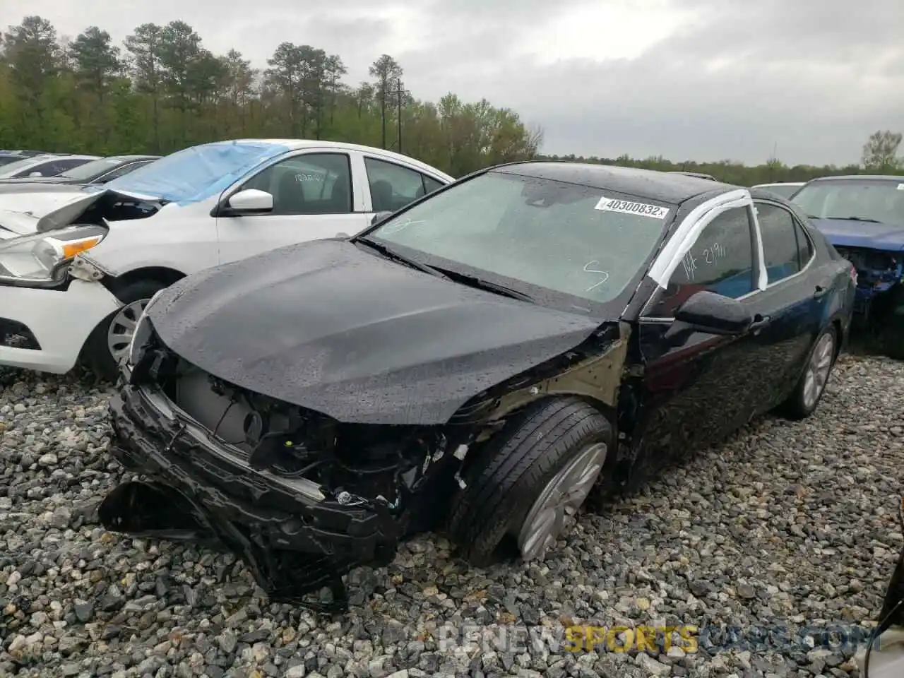 2 Photograph of a damaged car 4T1C11AK9LU960474 TOYOTA CAMRY 2020