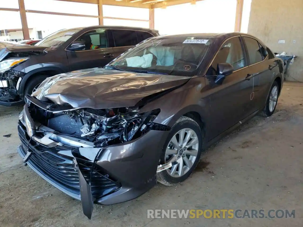 2 Photograph of a damaged car 4T1C11AK9LU961270 TOYOTA CAMRY 2020