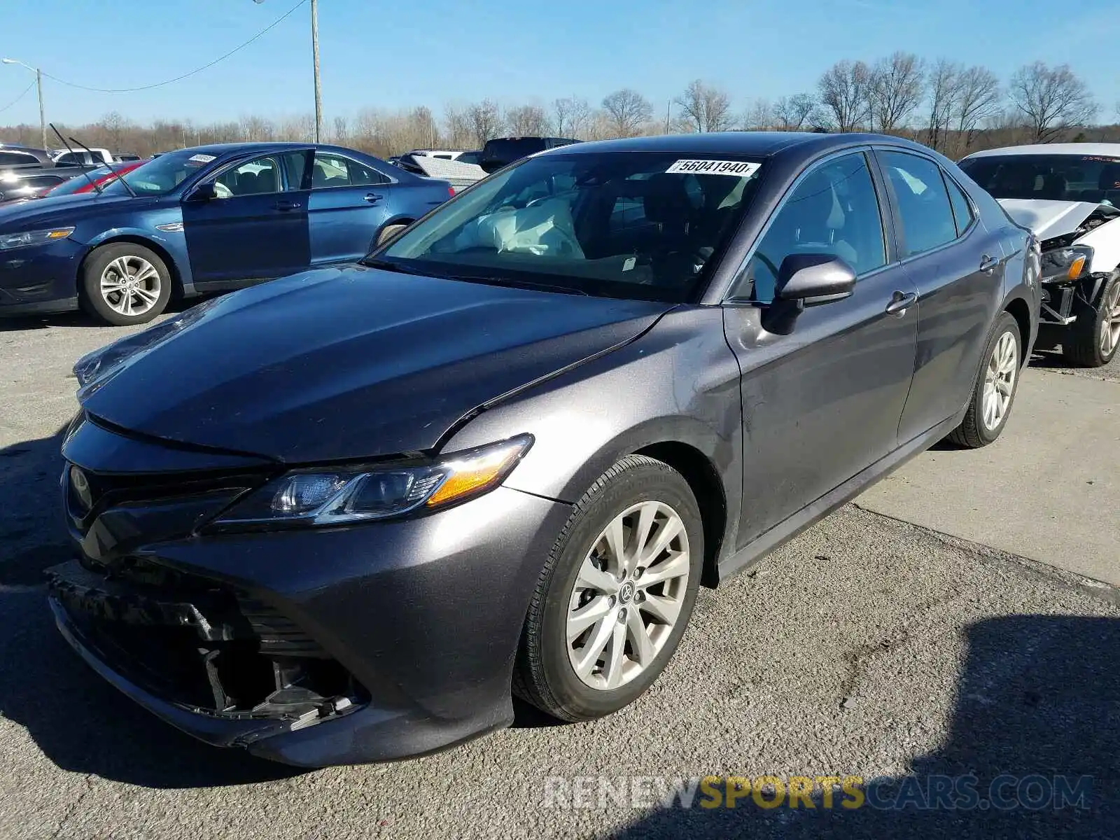 2 Photograph of a damaged car 4T1C11AK9LU964864 TOYOTA CAMRY 2020