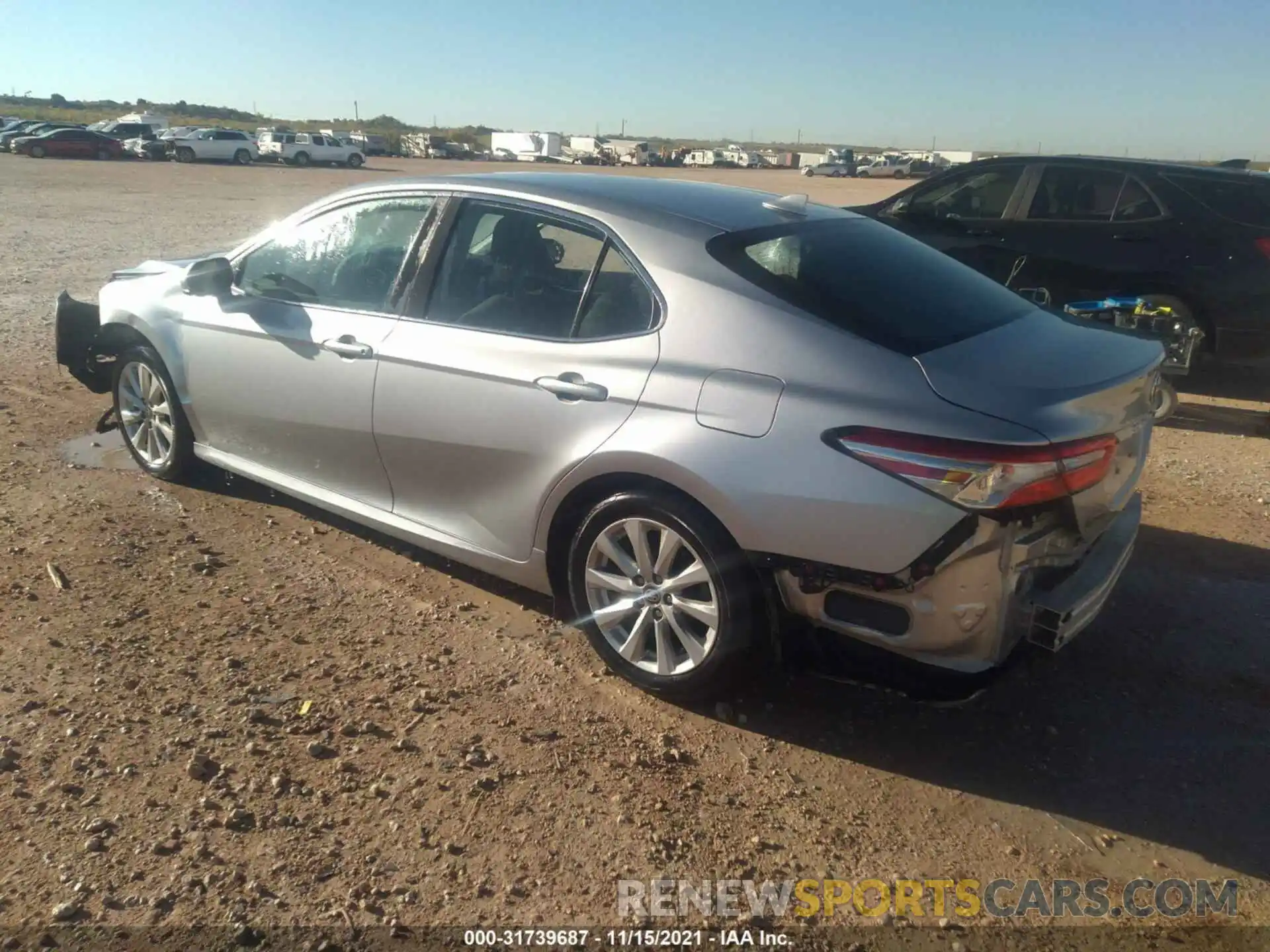 3 Photograph of a damaged car 4T1C11AK9LU965948 TOYOTA CAMRY 2020