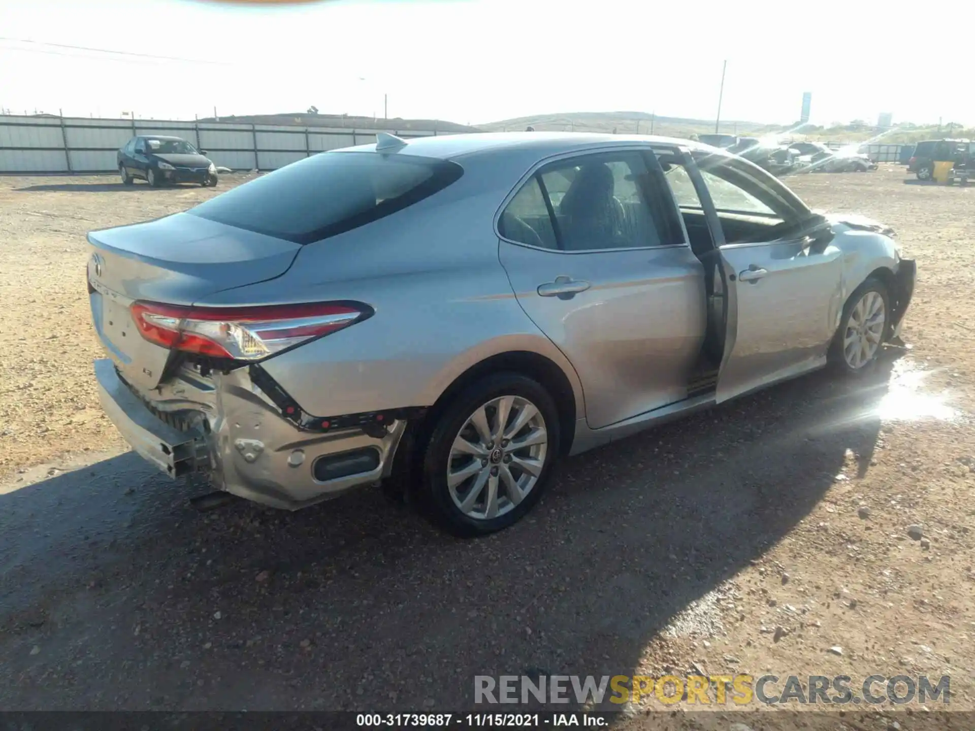 4 Photograph of a damaged car 4T1C11AK9LU965948 TOYOTA CAMRY 2020