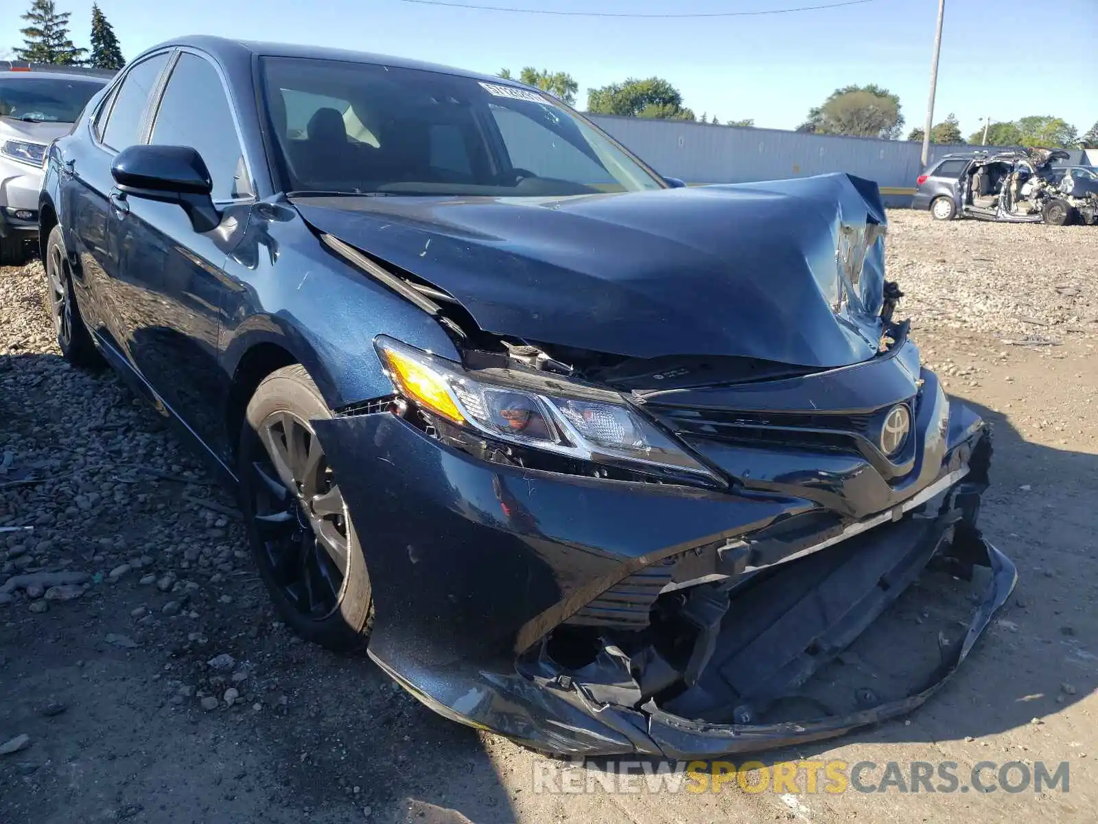 1 Photograph of a damaged car 4T1C11AK9LU969305 TOYOTA CAMRY 2020