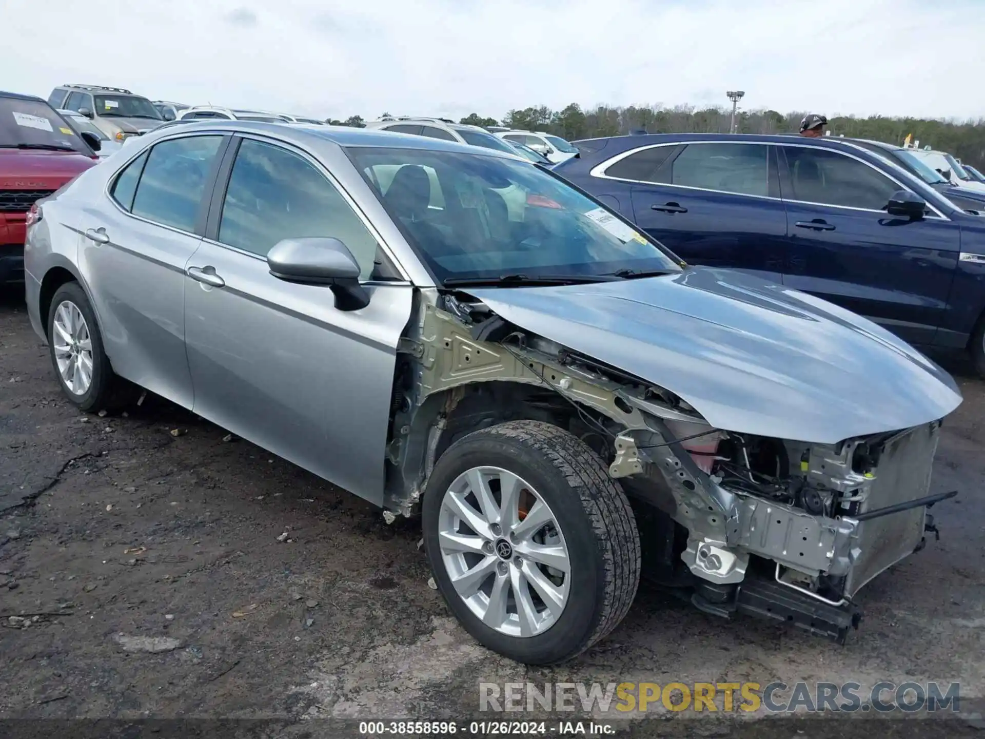 1 Photograph of a damaged car 4T1C11AK9LU969613 TOYOTA CAMRY 2020