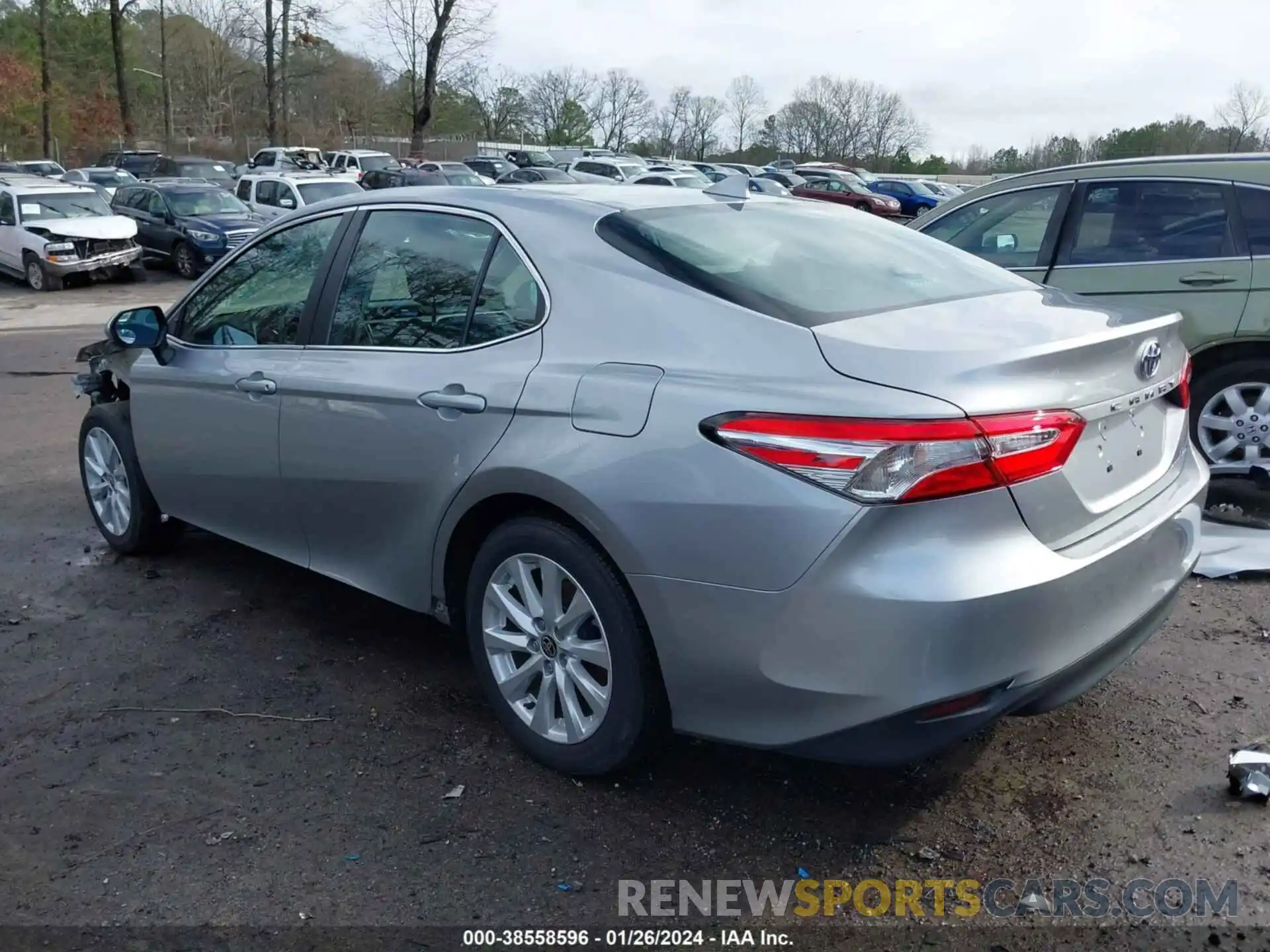 3 Photograph of a damaged car 4T1C11AK9LU969613 TOYOTA CAMRY 2020