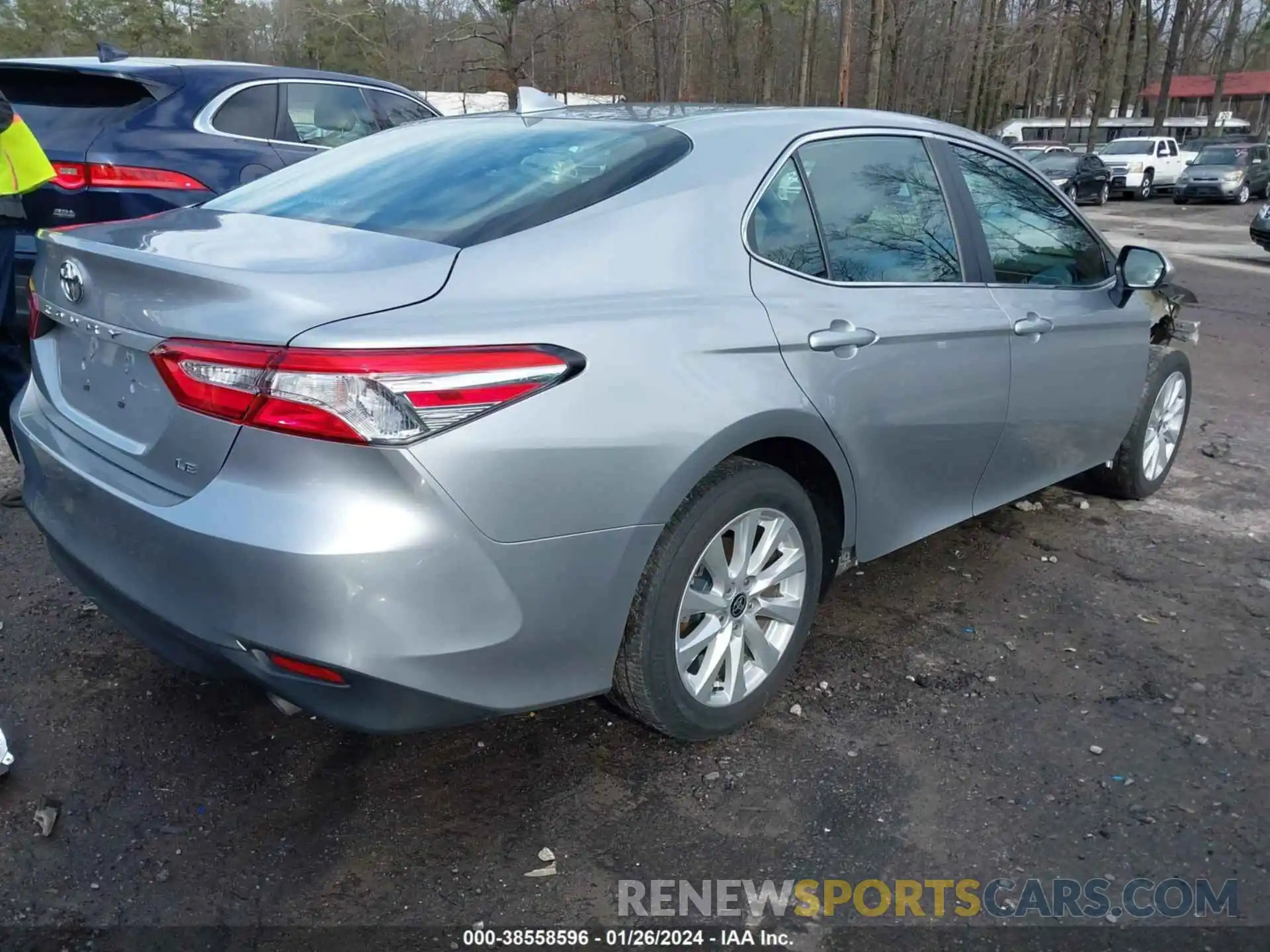 4 Photograph of a damaged car 4T1C11AK9LU969613 TOYOTA CAMRY 2020