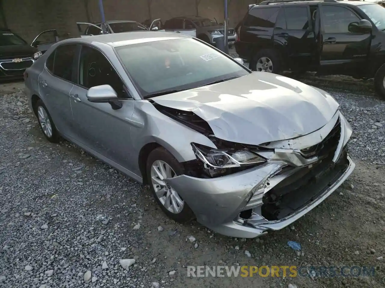 1 Photograph of a damaged car 4T1C11AK9LU971913 TOYOTA CAMRY 2020