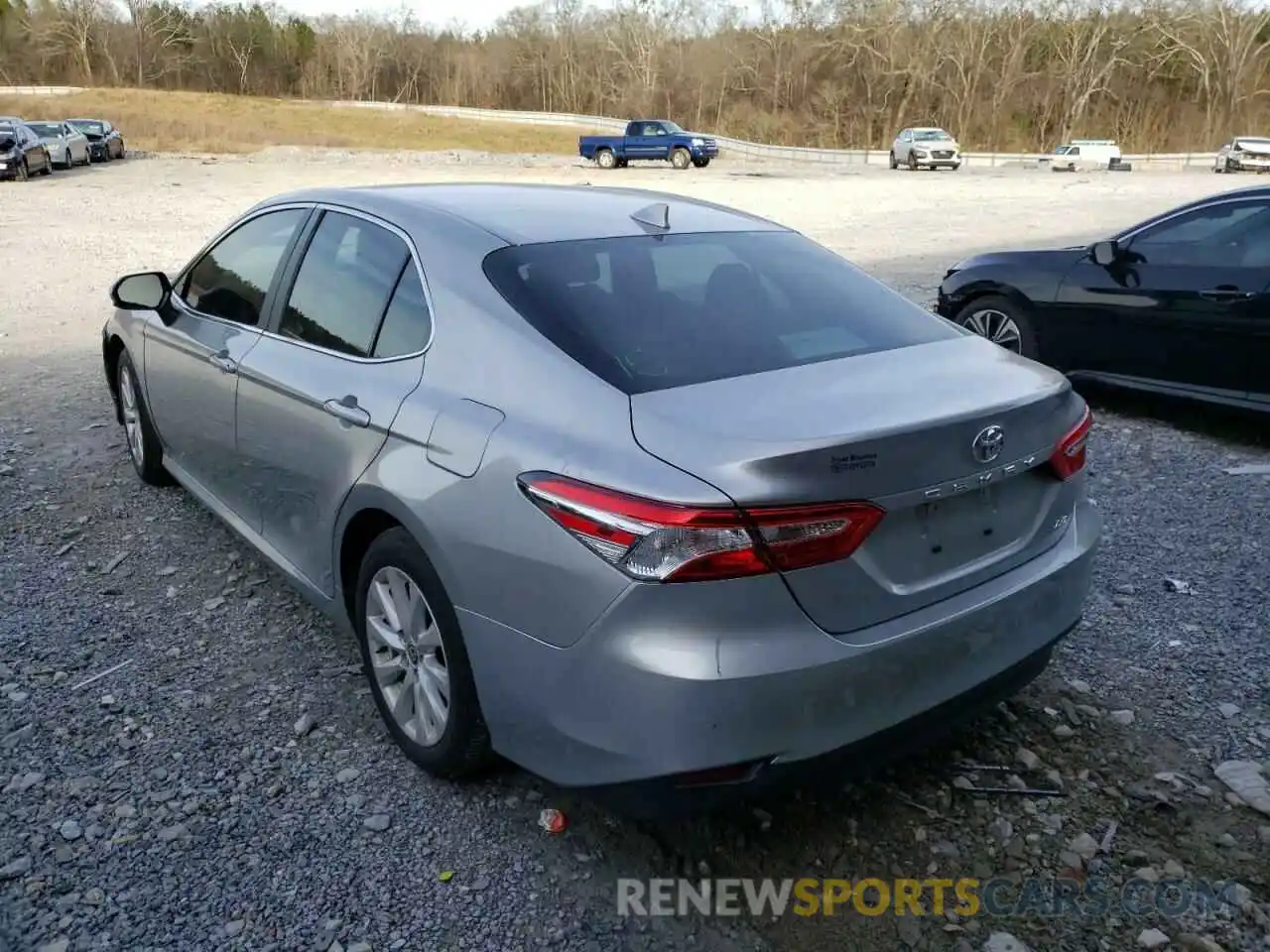 3 Photograph of a damaged car 4T1C11AK9LU971913 TOYOTA CAMRY 2020