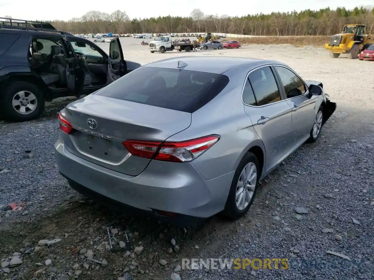 4 Photograph of a damaged car 4T1C11AK9LU971913 TOYOTA CAMRY 2020