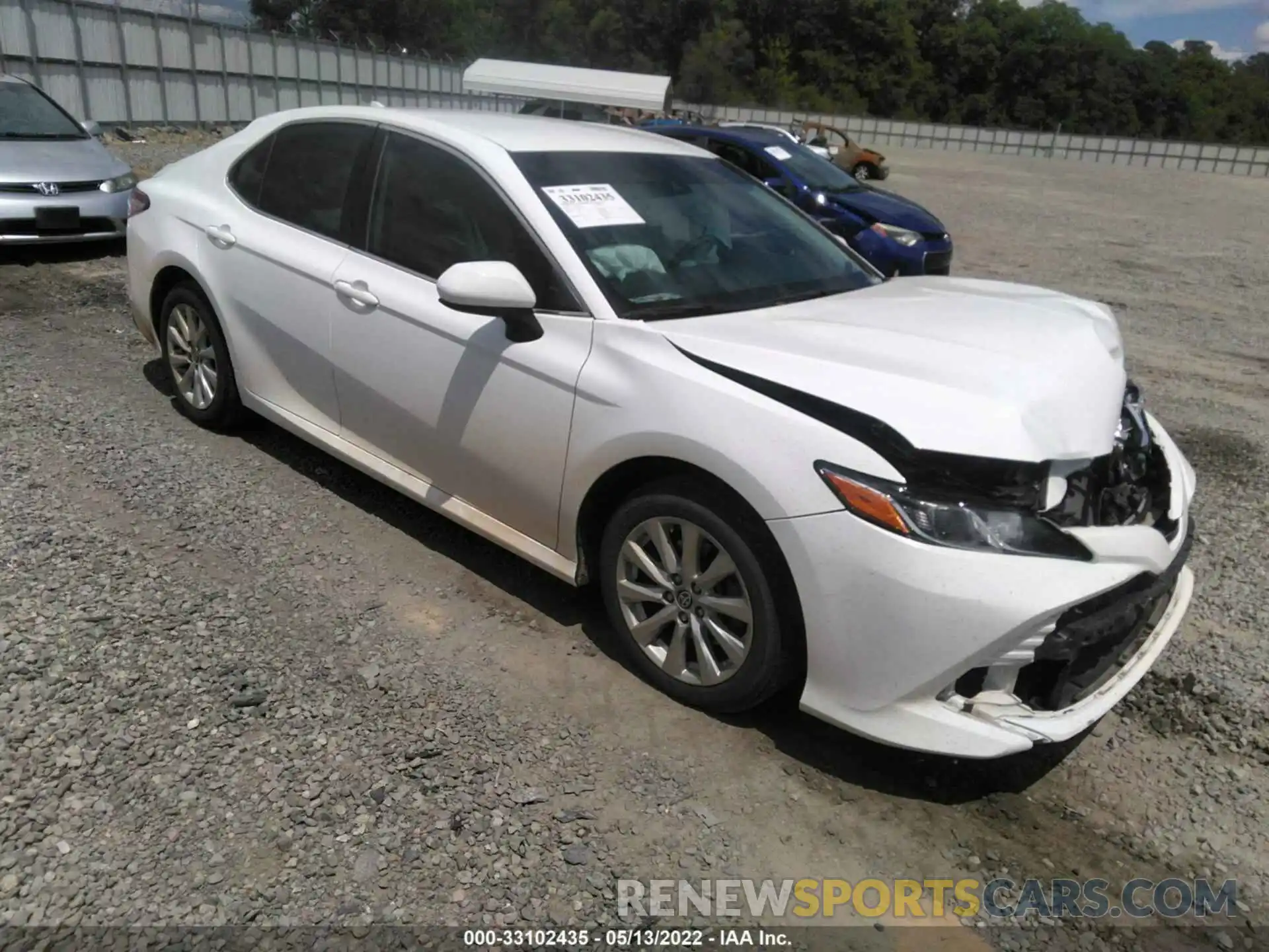 1 Photograph of a damaged car 4T1C11AK9LU973287 TOYOTA CAMRY 2020