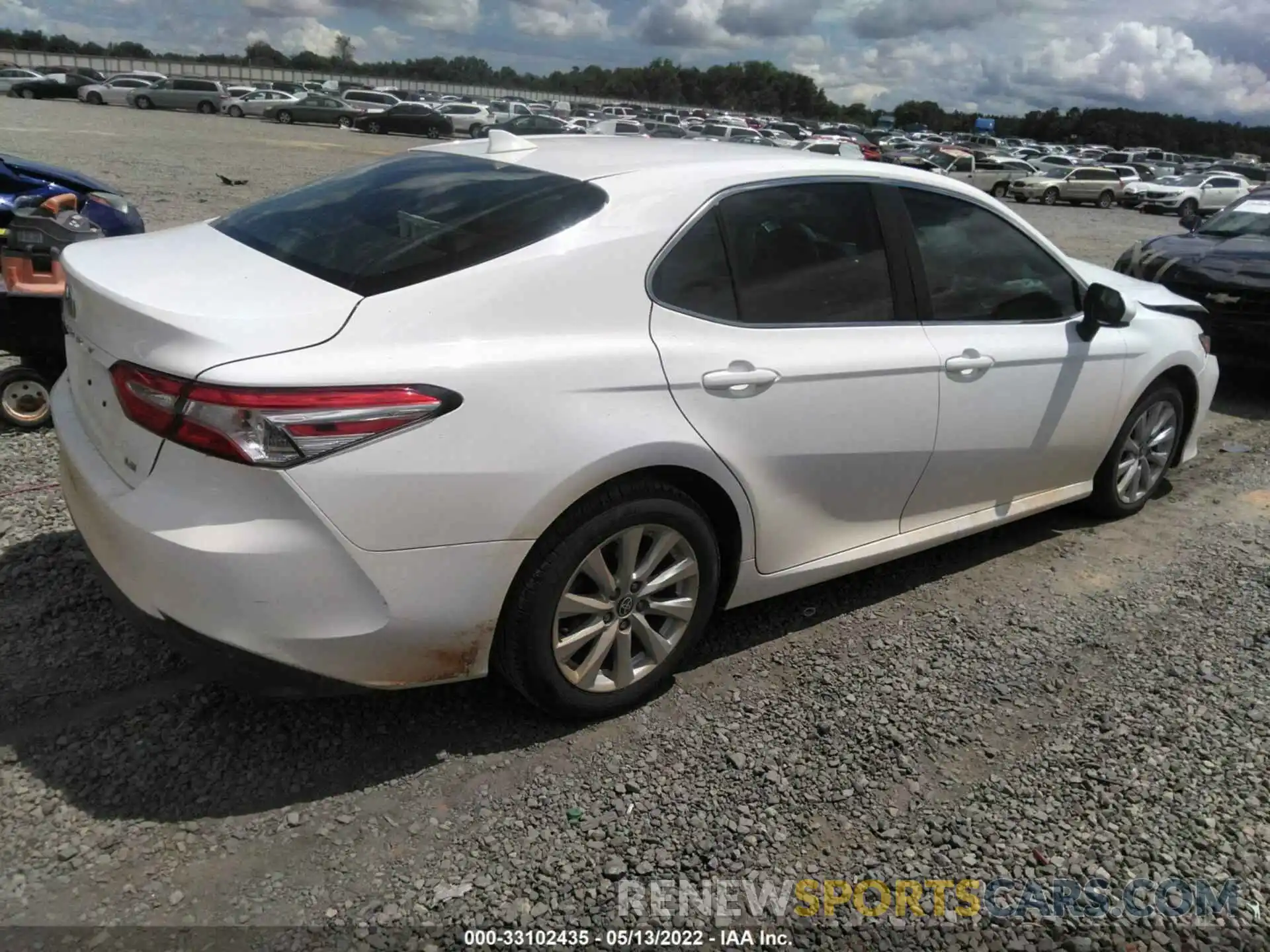 4 Photograph of a damaged car 4T1C11AK9LU973287 TOYOTA CAMRY 2020