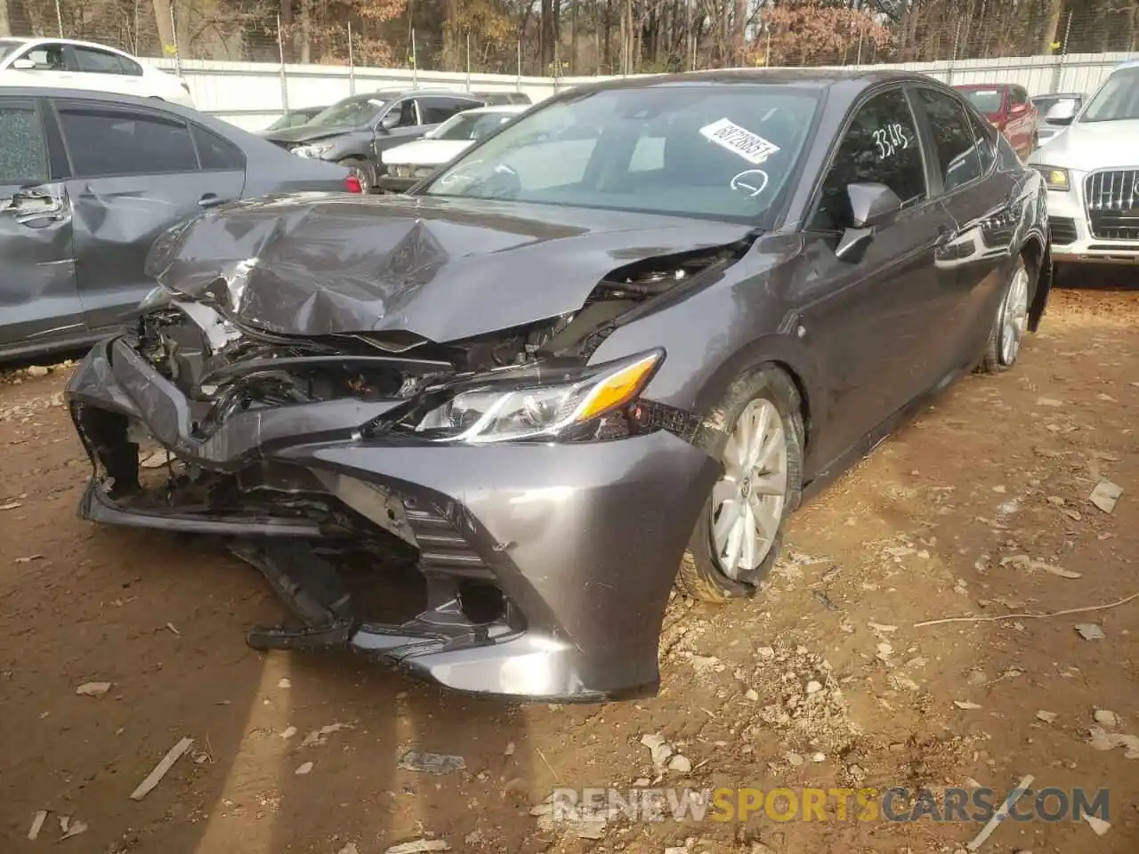 2 Photograph of a damaged car 4T1C11AK9LU978201 TOYOTA CAMRY 2020