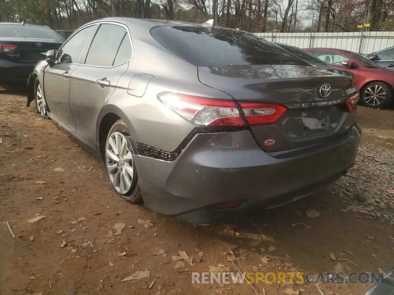 3 Photograph of a damaged car 4T1C11AK9LU978201 TOYOTA CAMRY 2020