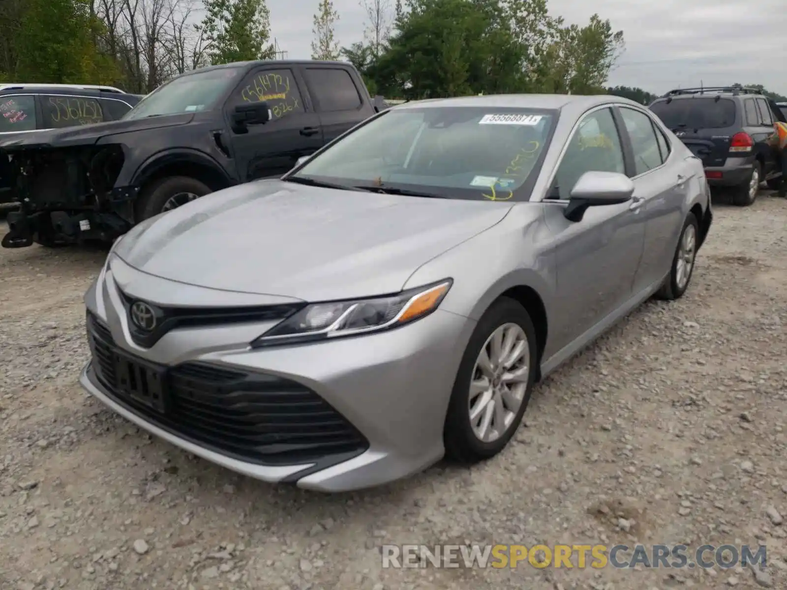 2 Photograph of a damaged car 4T1C11AK9LU981700 TOYOTA CAMRY 2020