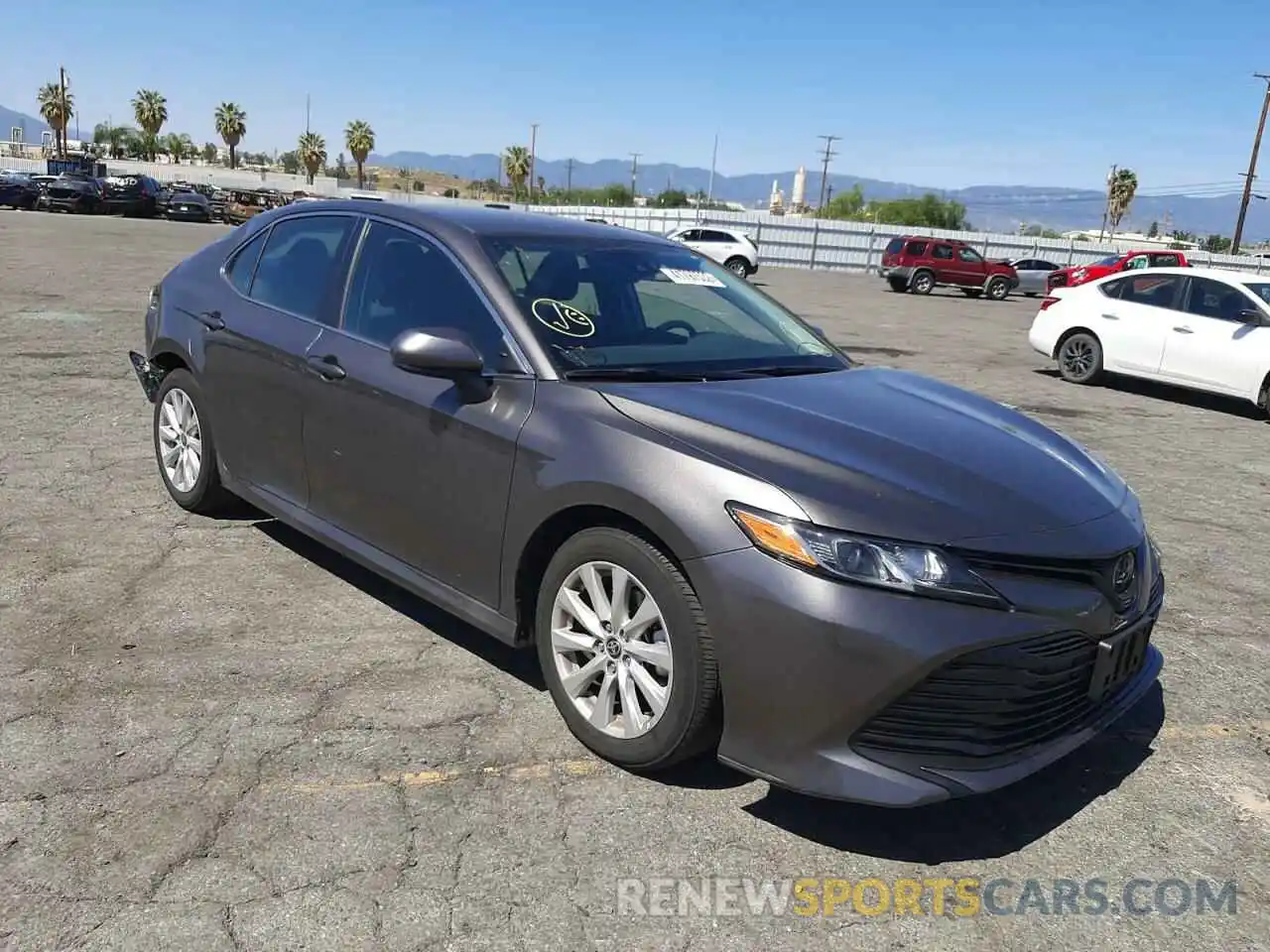 1 Photograph of a damaged car 4T1C11AK9LU984791 TOYOTA CAMRY 2020