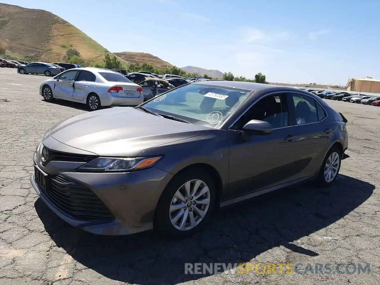 2 Photograph of a damaged car 4T1C11AK9LU984791 TOYOTA CAMRY 2020