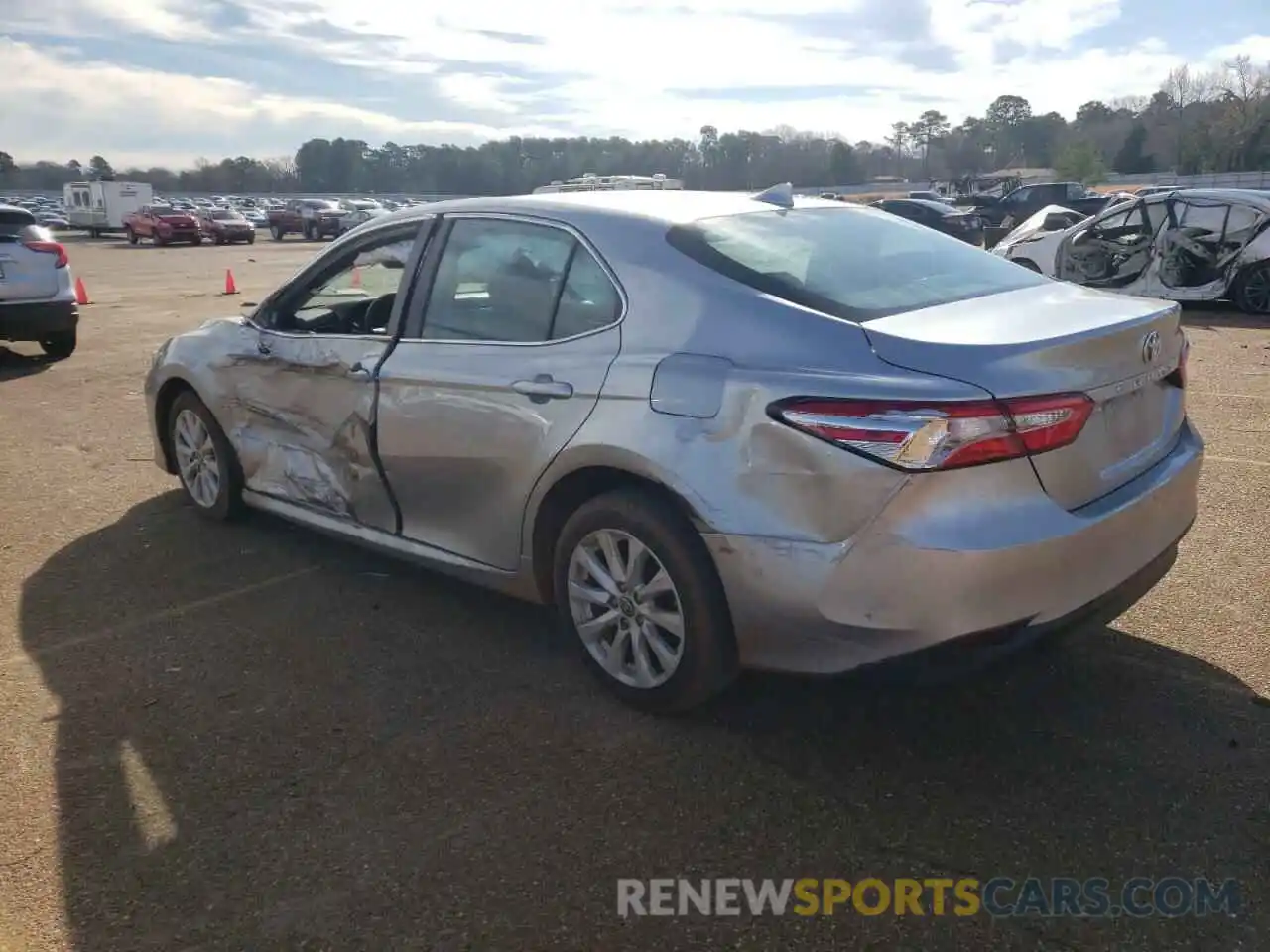 2 Photograph of a damaged car 4T1C11AK9LU987738 TOYOTA CAMRY 2020