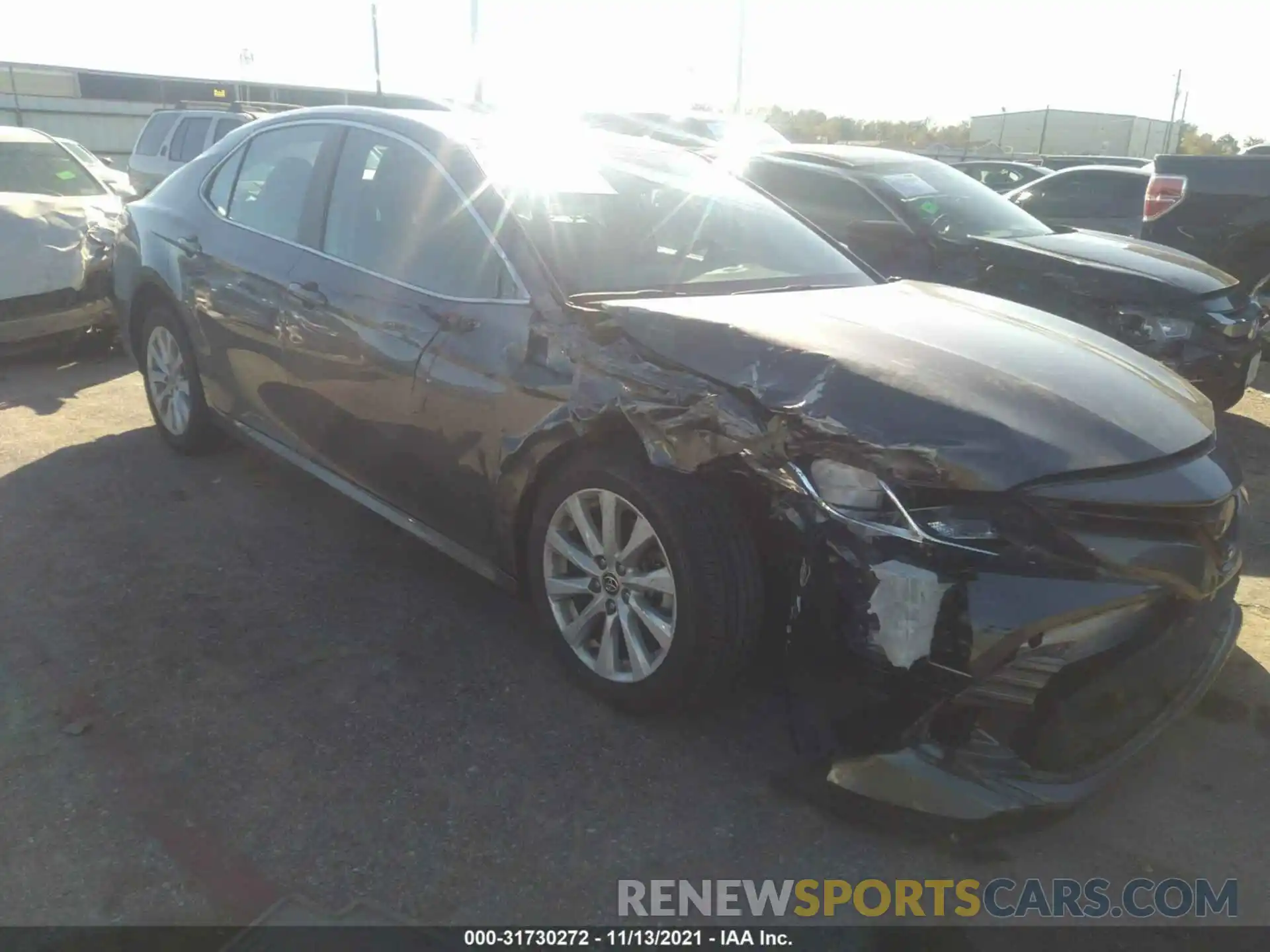 1 Photograph of a damaged car 4T1C11AK9LU990624 TOYOTA CAMRY 2020