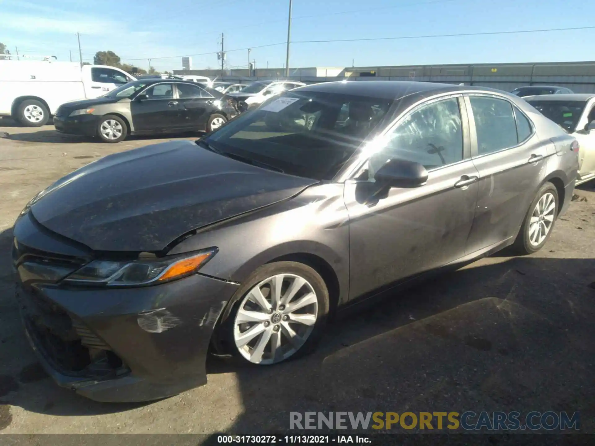 2 Photograph of a damaged car 4T1C11AK9LU990624 TOYOTA CAMRY 2020