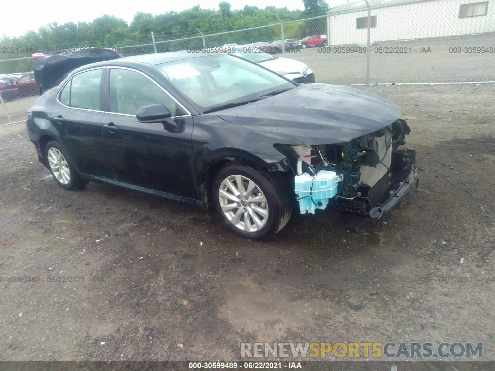 1 Photograph of a damaged car 4T1C11AK9LU990994 TOYOTA CAMRY 2020