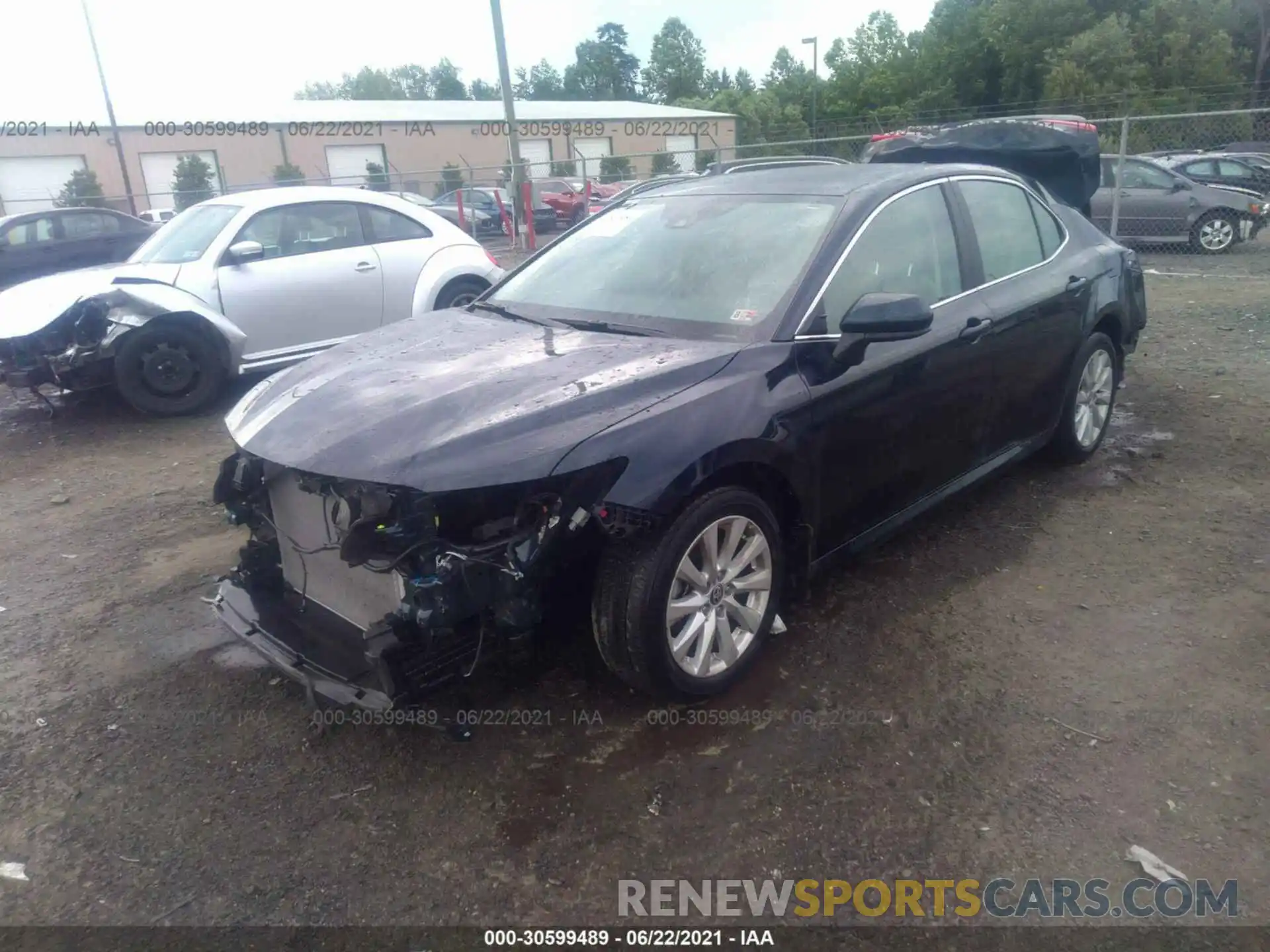 2 Photograph of a damaged car 4T1C11AK9LU990994 TOYOTA CAMRY 2020