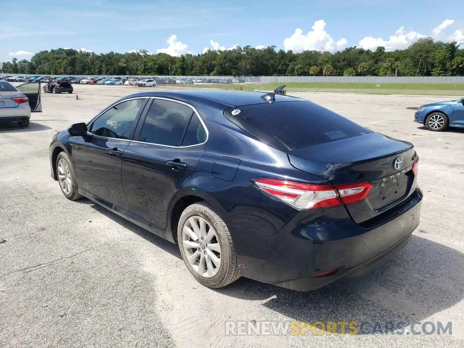 3 Photograph of a damaged car 4T1C11AK9LU991952 TOYOTA CAMRY 2020