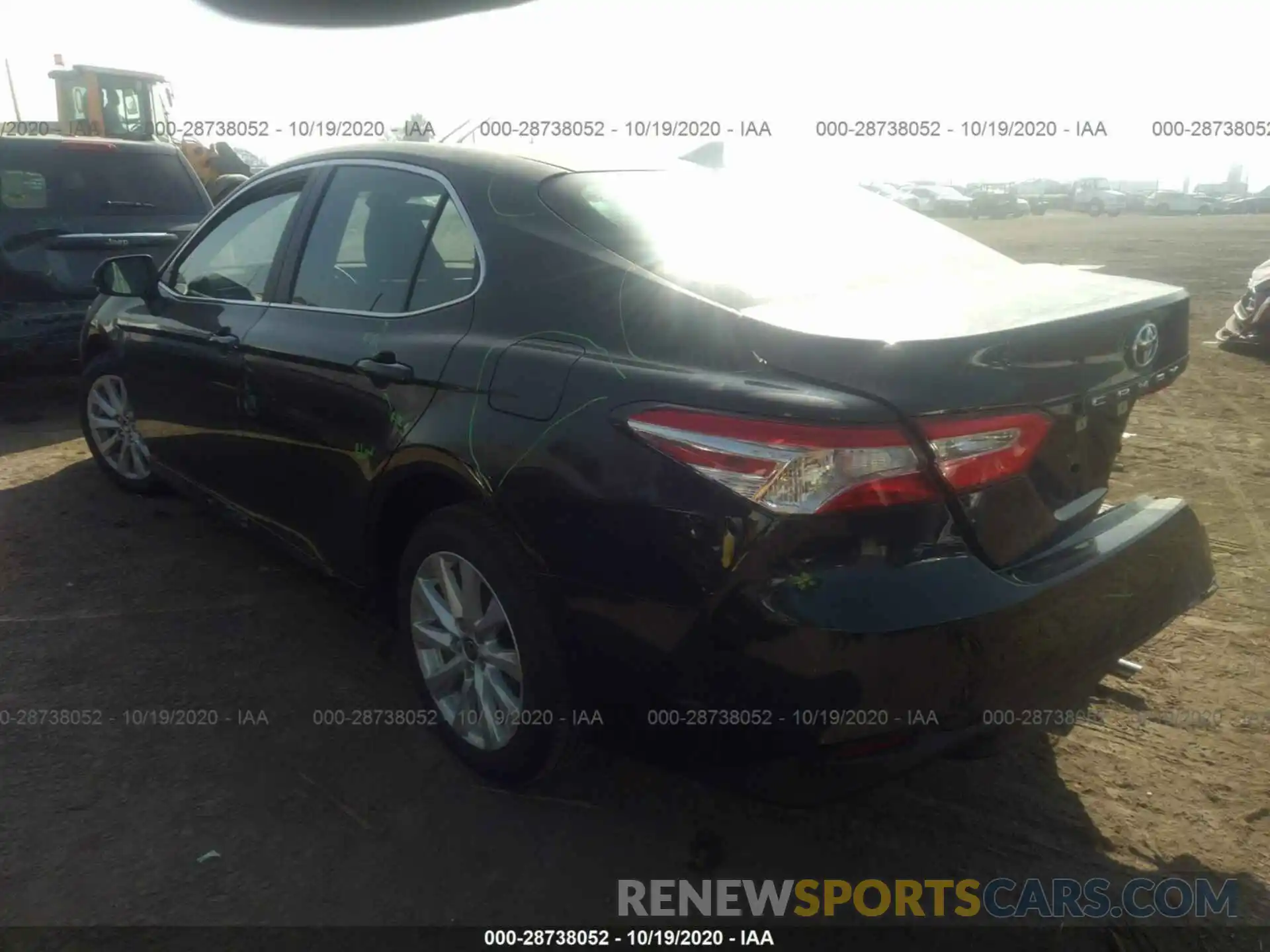 3 Photograph of a damaged car 4T1C11AK9LU992020 TOYOTA CAMRY 2020