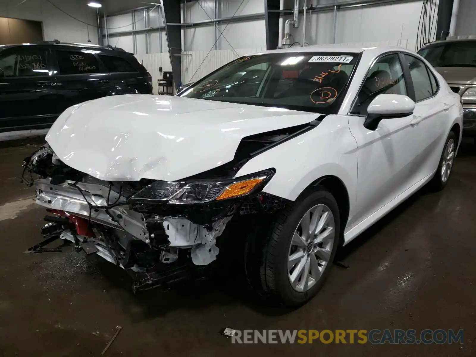 2 Photograph of a damaged car 4T1C11AK9LU997878 TOYOTA CAMRY 2020