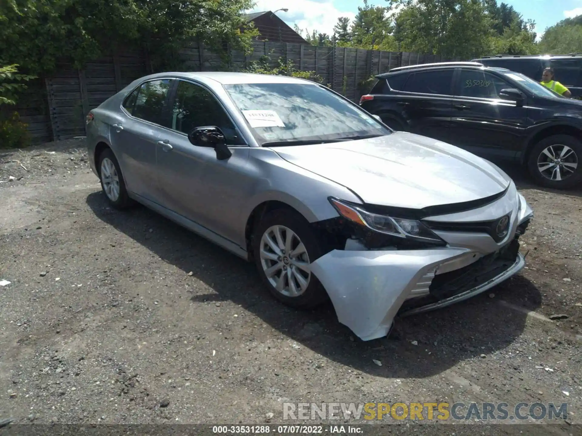 1 Photograph of a damaged car 4T1C11AK9LU998187 TOYOTA CAMRY 2020