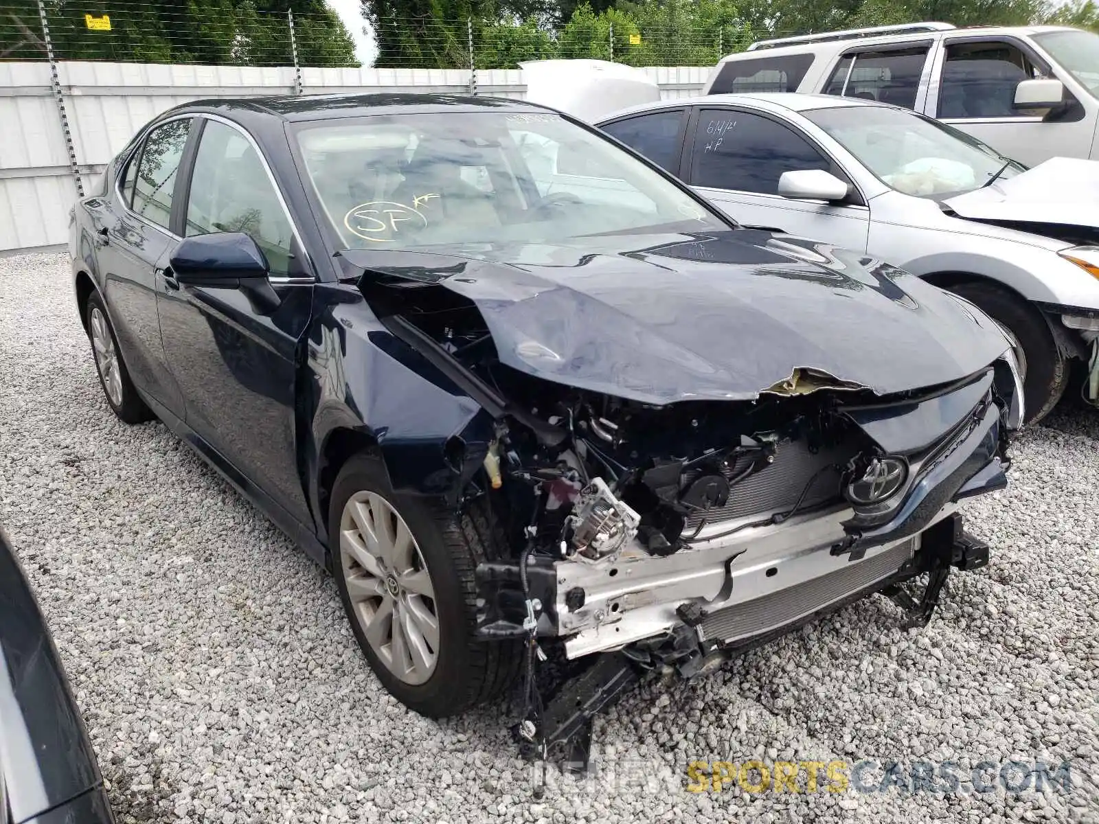 1 Photograph of a damaged car 4T1C11AK9LU999825 TOYOTA CAMRY 2020