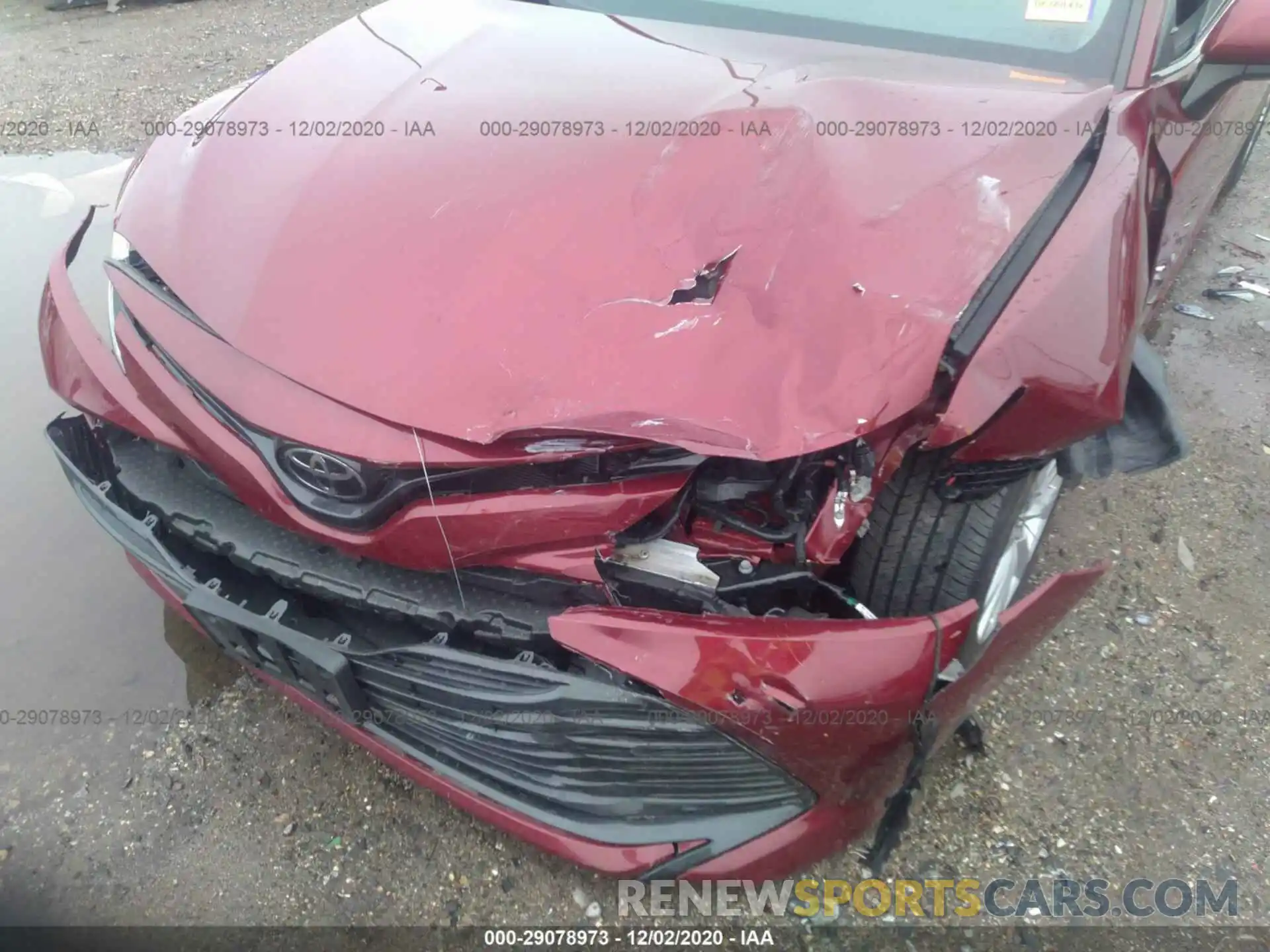 6 Photograph of a damaged car 4T1C11AKXLU300816 TOYOTA CAMRY 2020