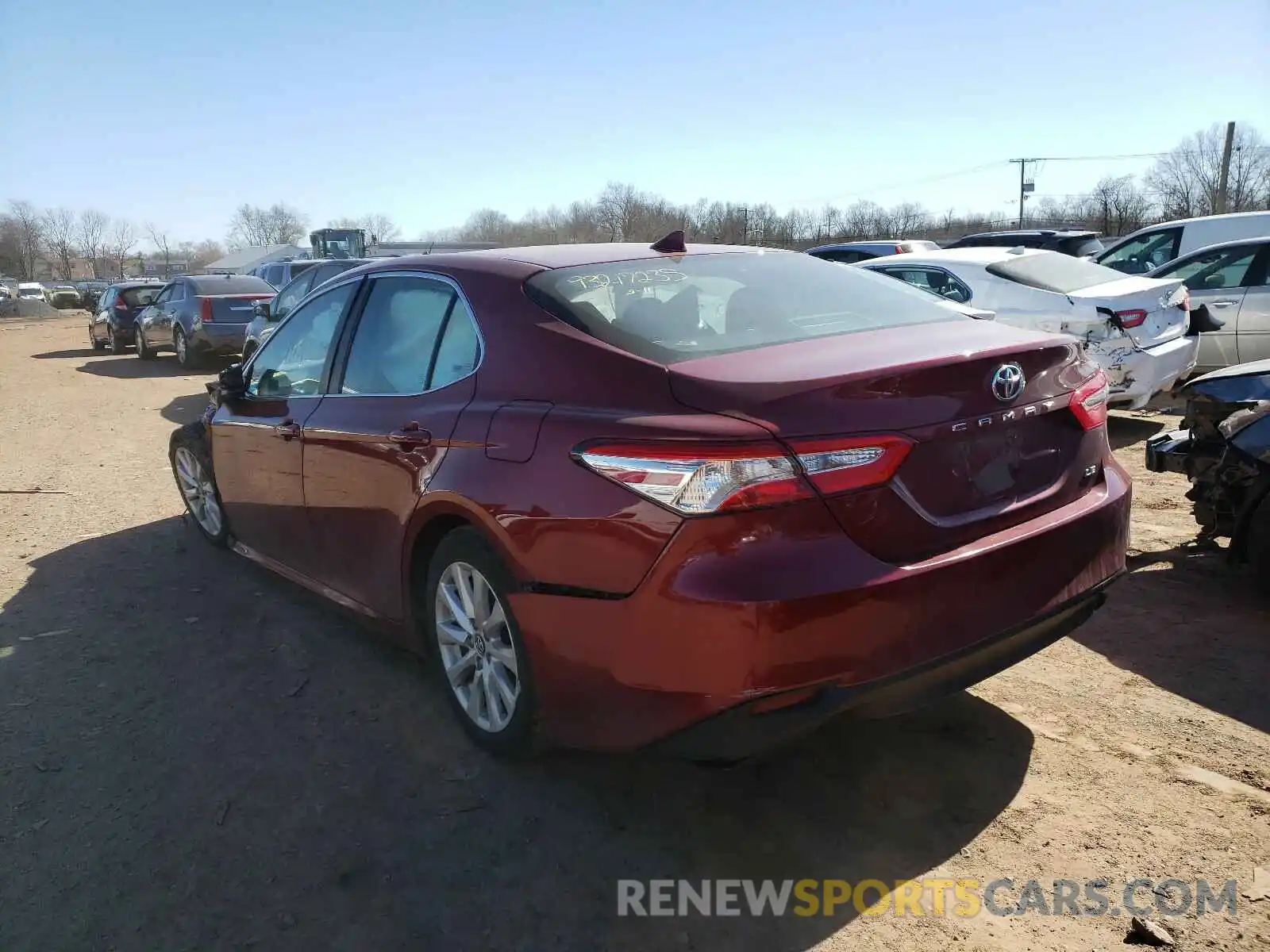 3 Photograph of a damaged car 4T1C11AKXLU304364 TOYOTA CAMRY 2020