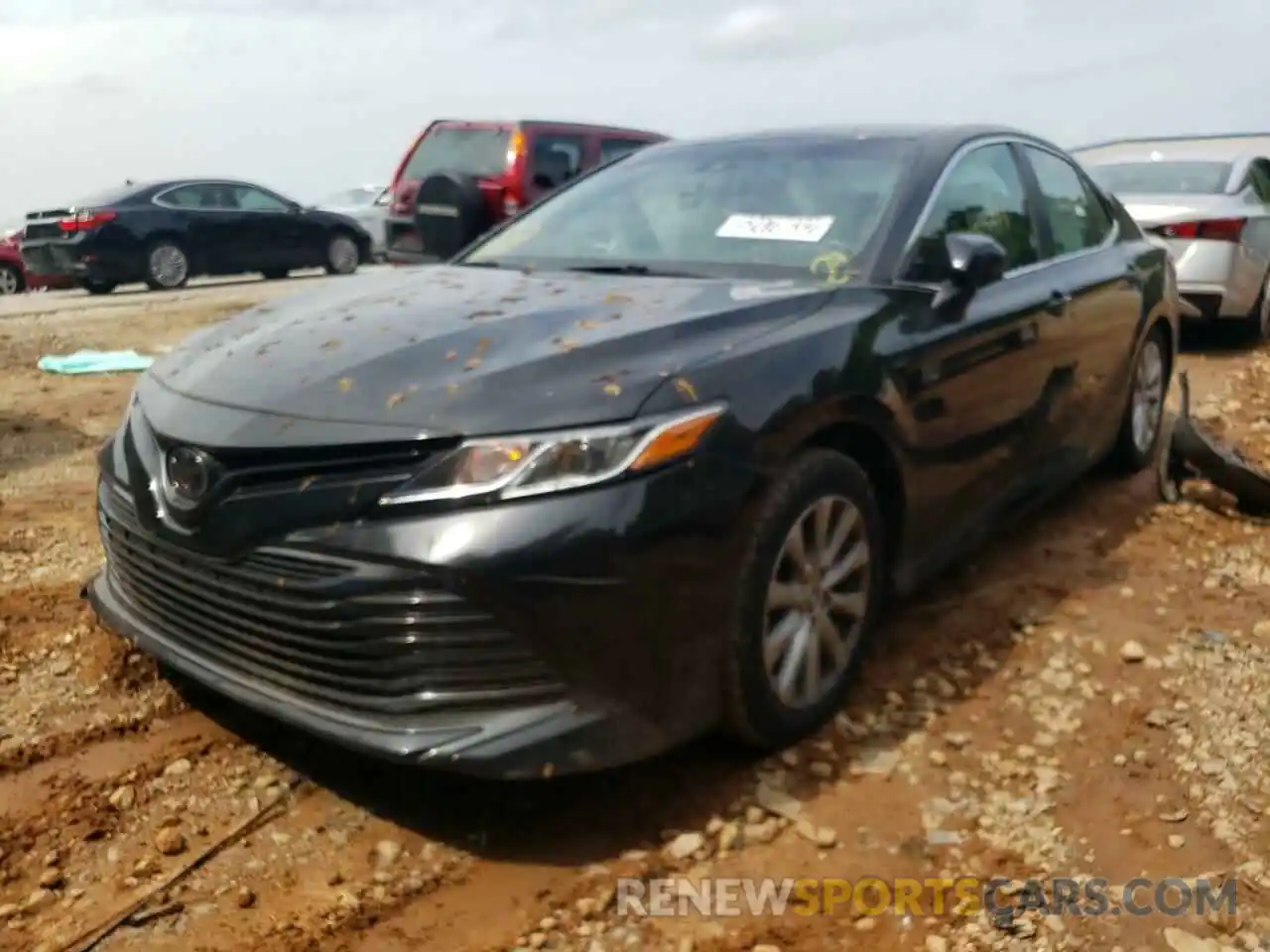 2 Photograph of a damaged car 4T1C11AKXLU304834 TOYOTA CAMRY 2020