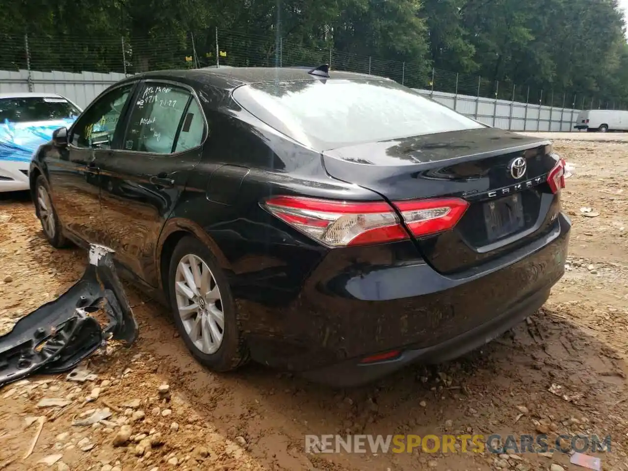 3 Photograph of a damaged car 4T1C11AKXLU304834 TOYOTA CAMRY 2020