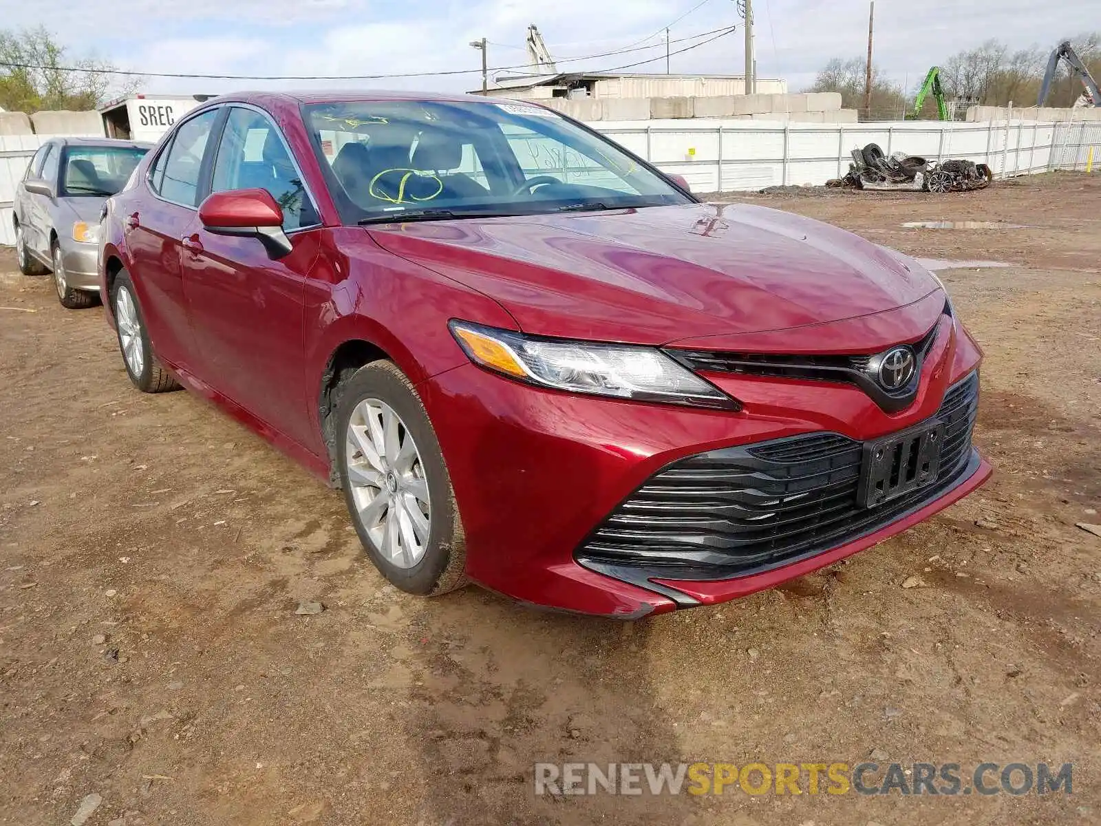 1 Photograph of a damaged car 4T1C11AKXLU306020 TOYOTA CAMRY 2020