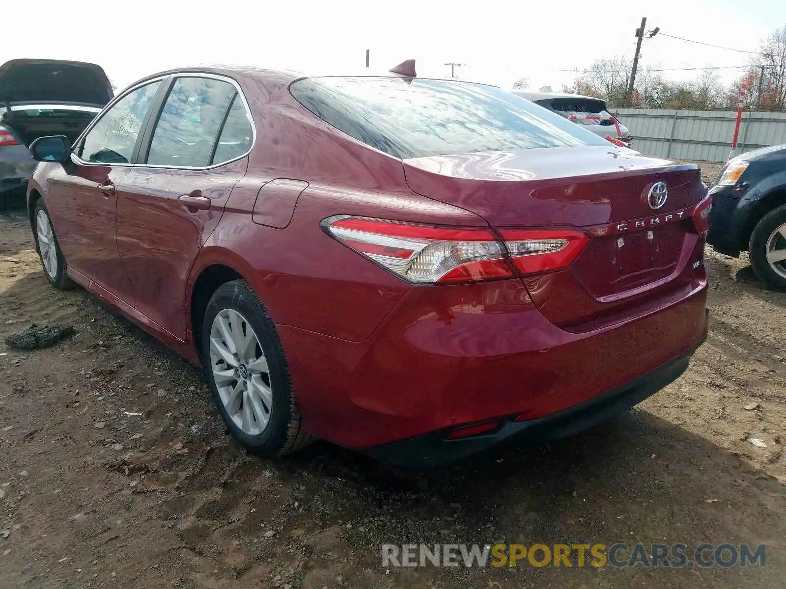 3 Photograph of a damaged car 4T1C11AKXLU306020 TOYOTA CAMRY 2020