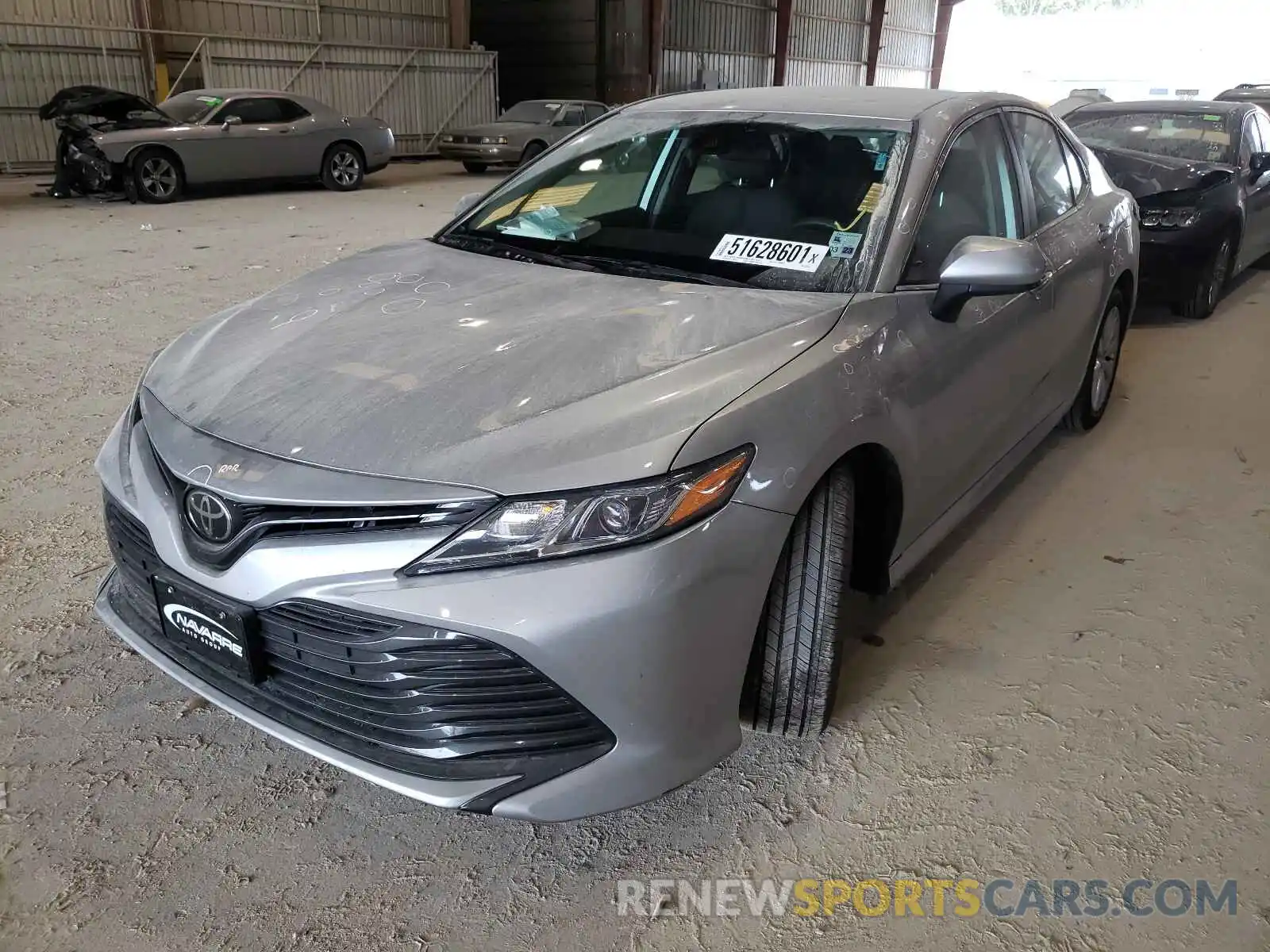 2 Photograph of a damaged car 4T1C11AKXLU306180 TOYOTA CAMRY 2020