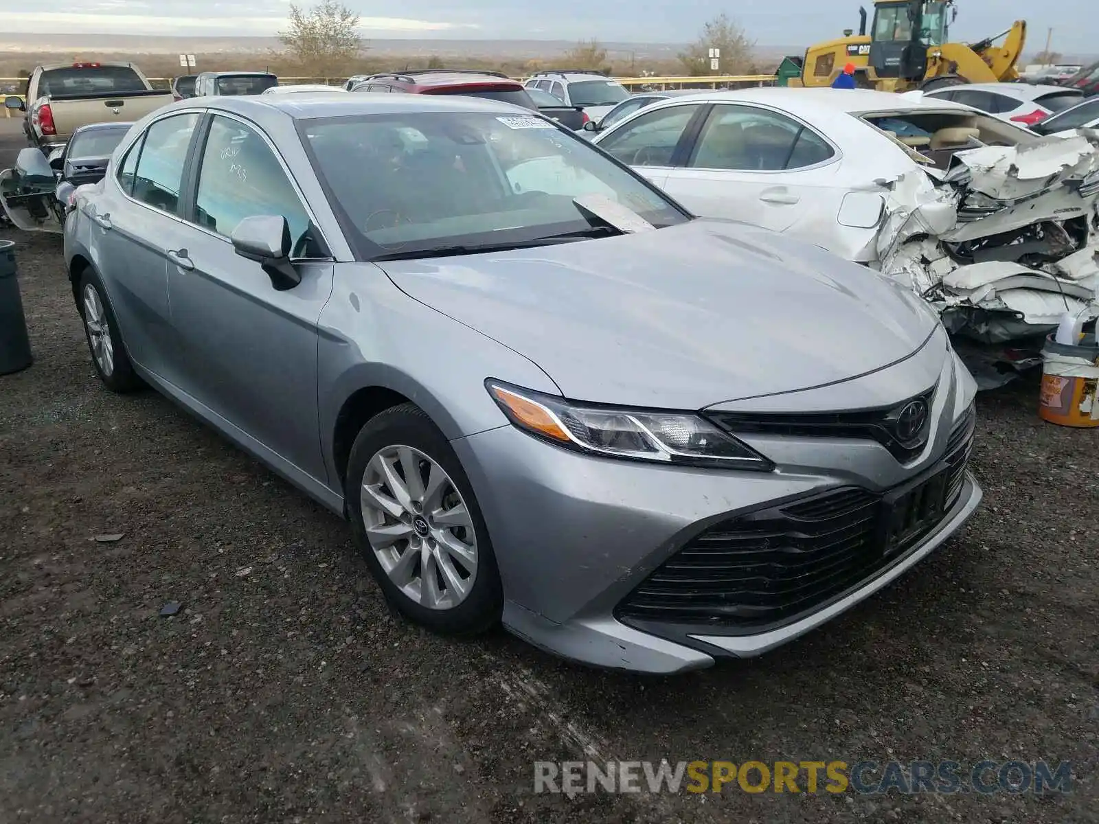 1 Photograph of a damaged car 4T1C11AKXLU306874 TOYOTA CAMRY 2020