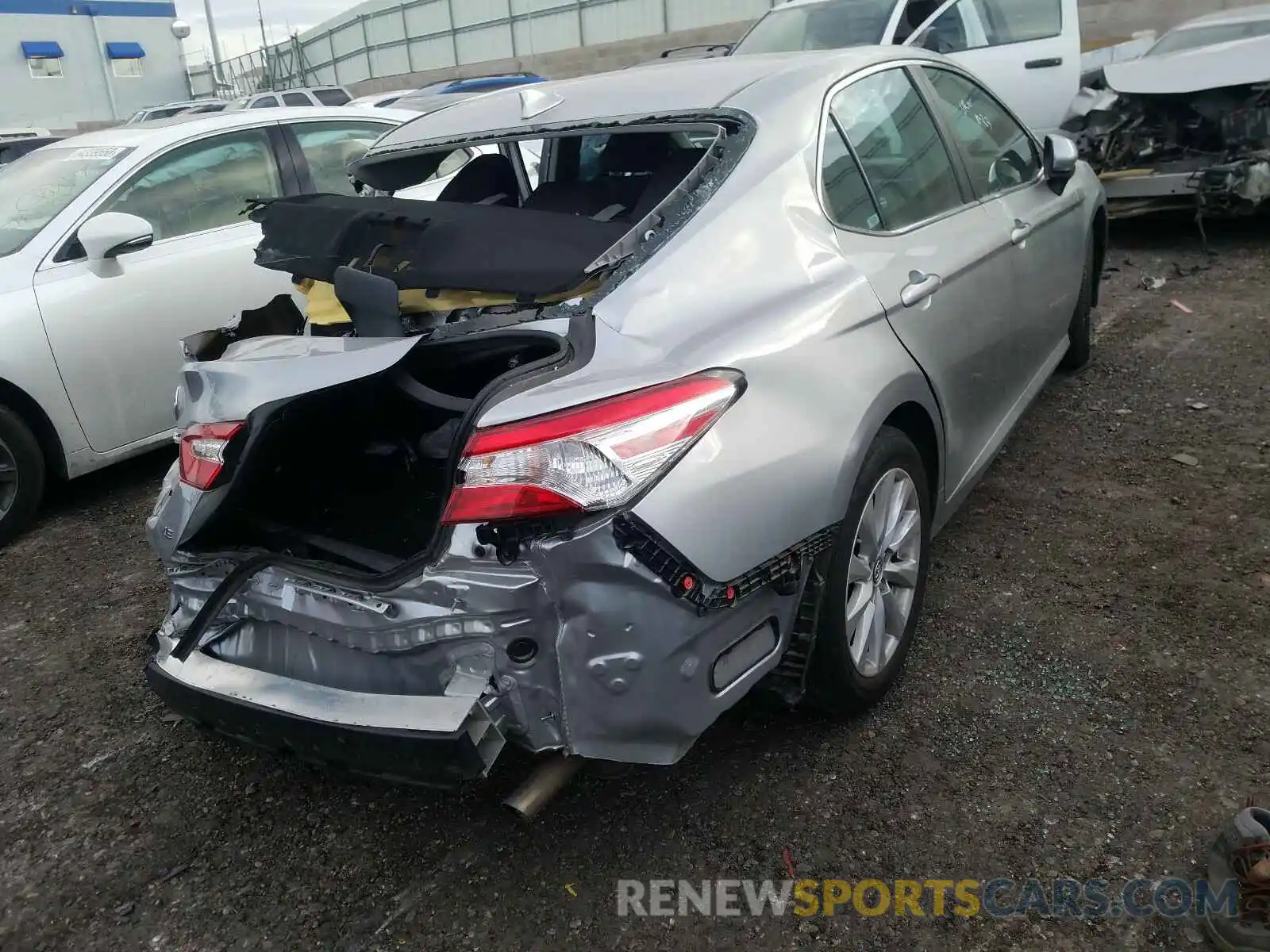 4 Photograph of a damaged car 4T1C11AKXLU306874 TOYOTA CAMRY 2020