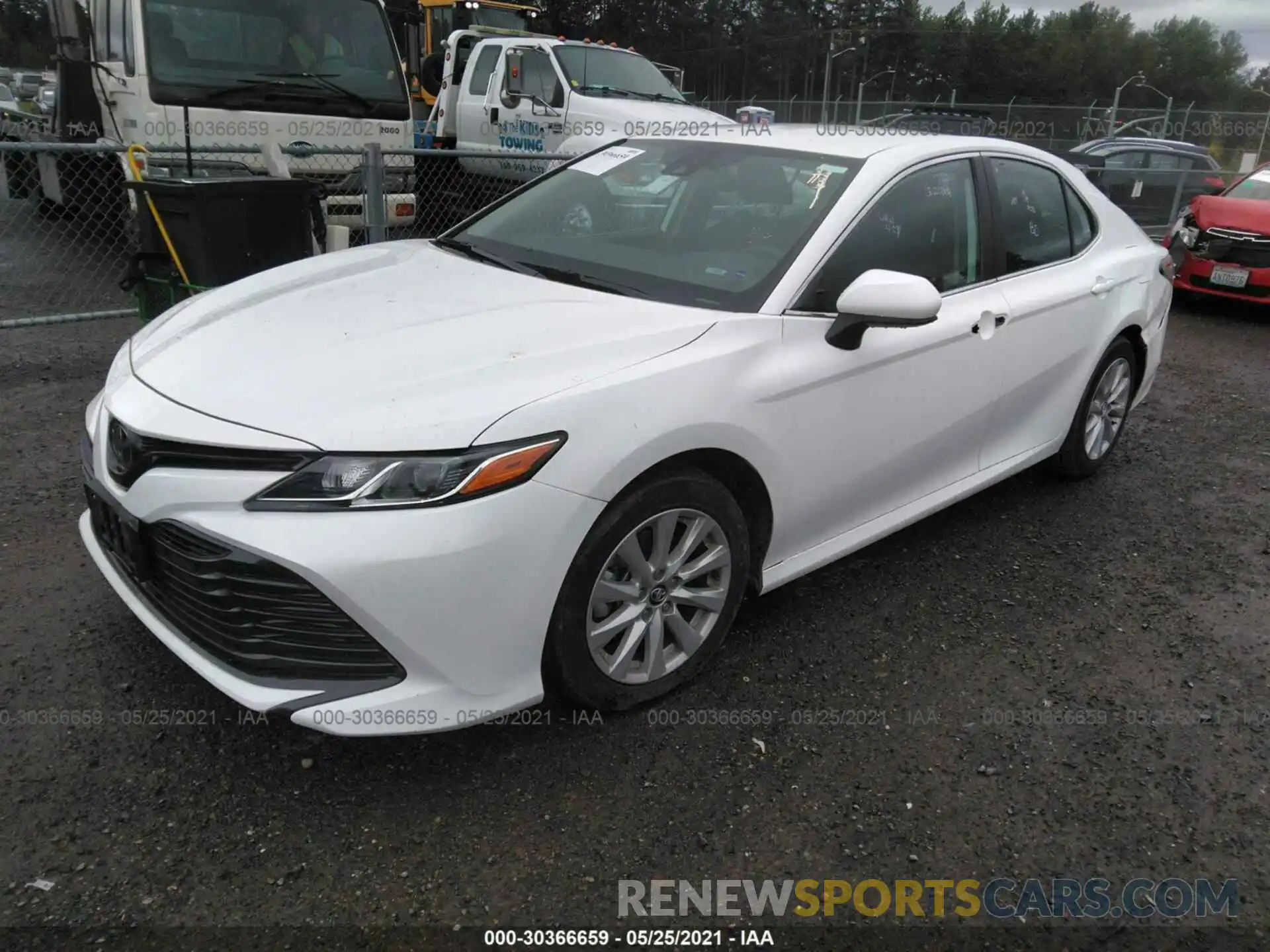 2 Photograph of a damaged car 4T1C11AKXLU307216 TOYOTA CAMRY 2020