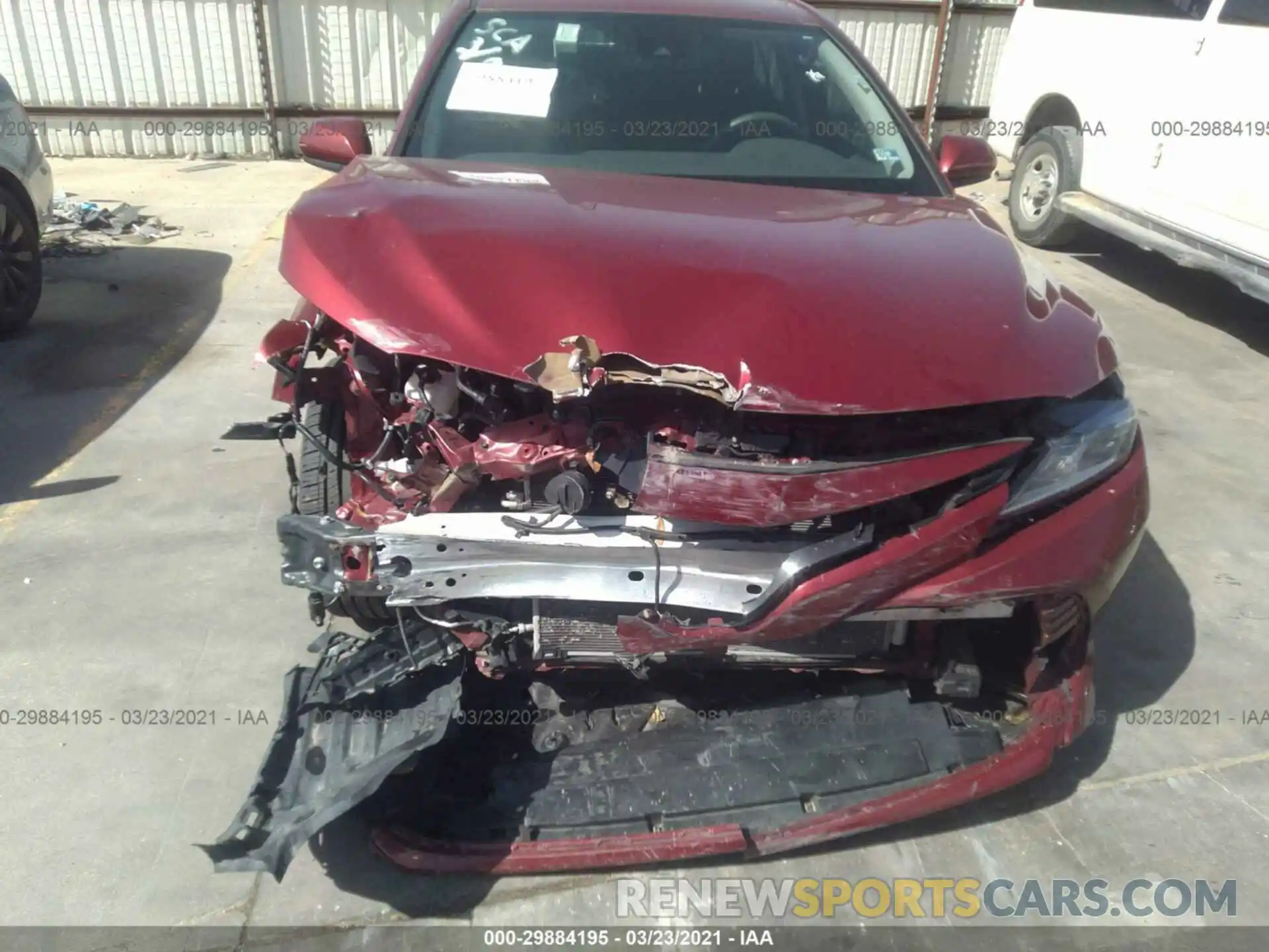 6 Photograph of a damaged car 4T1C11AKXLU308950 TOYOTA CAMRY 2020