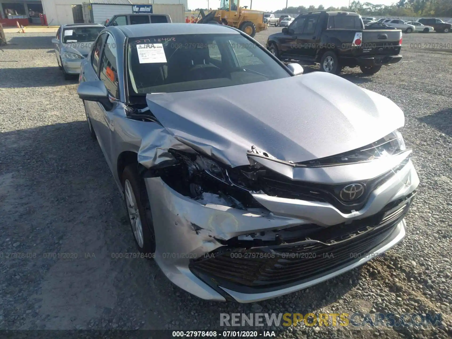 6 Photograph of a damaged car 4T1C11AKXLU314618 TOYOTA CAMRY 2020
