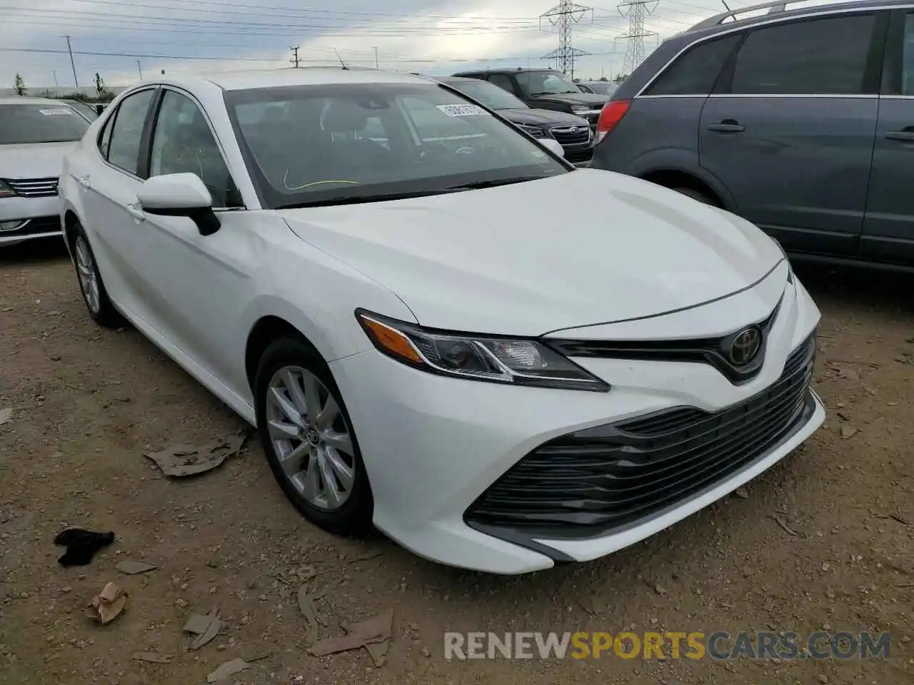 1 Photograph of a damaged car 4T1C11AKXLU316529 TOYOTA CAMRY 2020