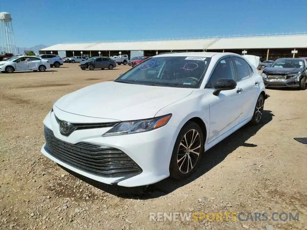 2 Photograph of a damaged car 4T1C11AKXLU318880 TOYOTA CAMRY 2020