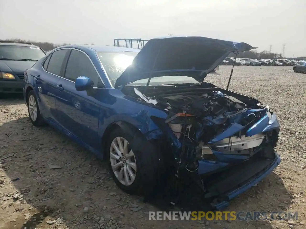 1 Photograph of a damaged car 4T1C11AKXLU327630 TOYOTA CAMRY 2020