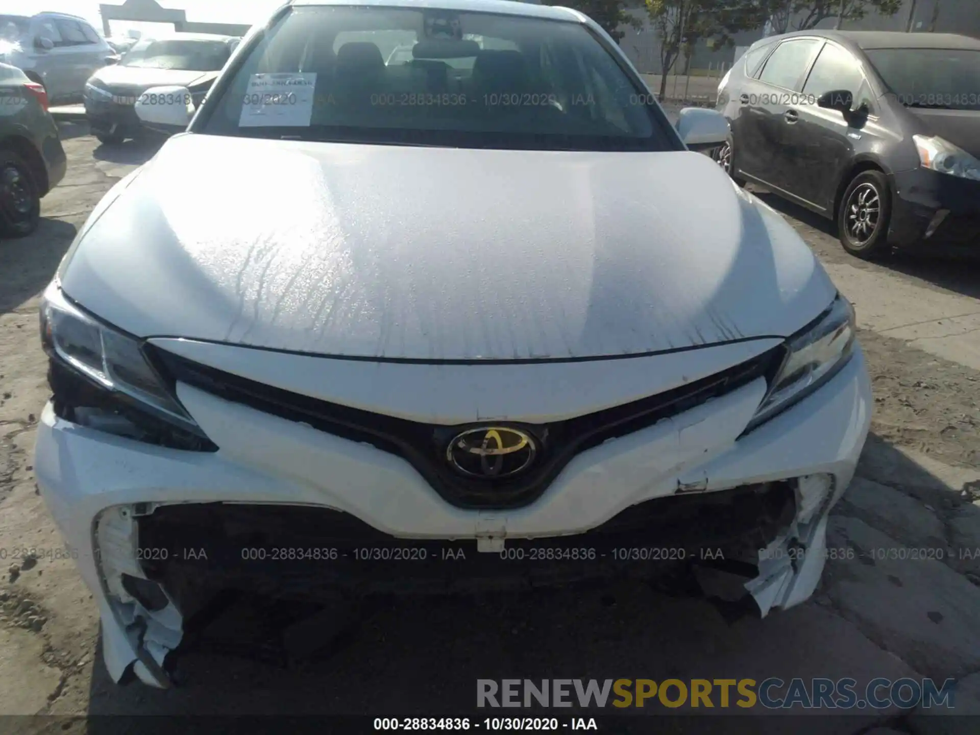 6 Photograph of a damaged car 4T1C11AKXLU332309 TOYOTA CAMRY 2020