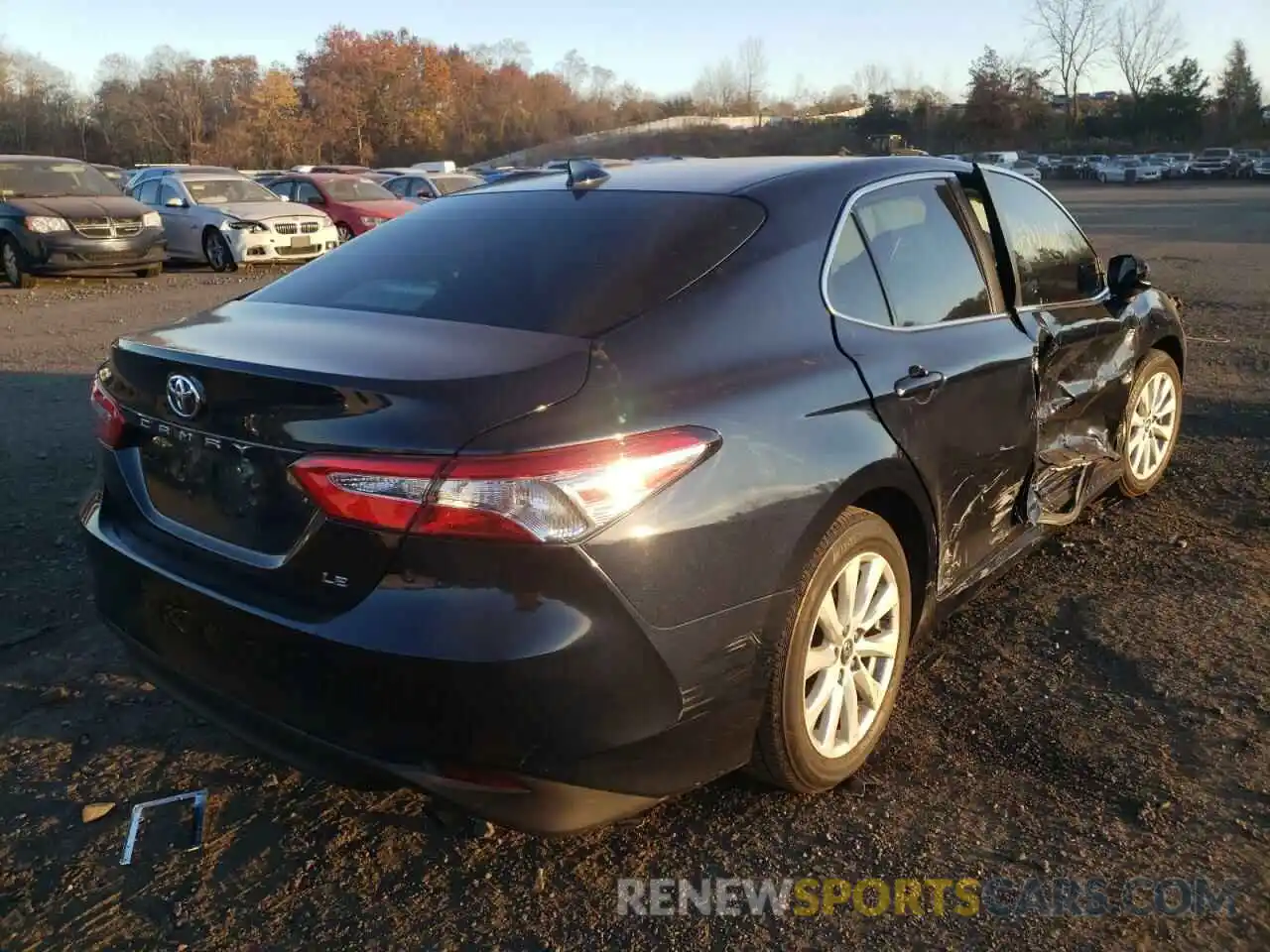 4 Photograph of a damaged car 4T1C11AKXLU337087 TOYOTA CAMRY 2020