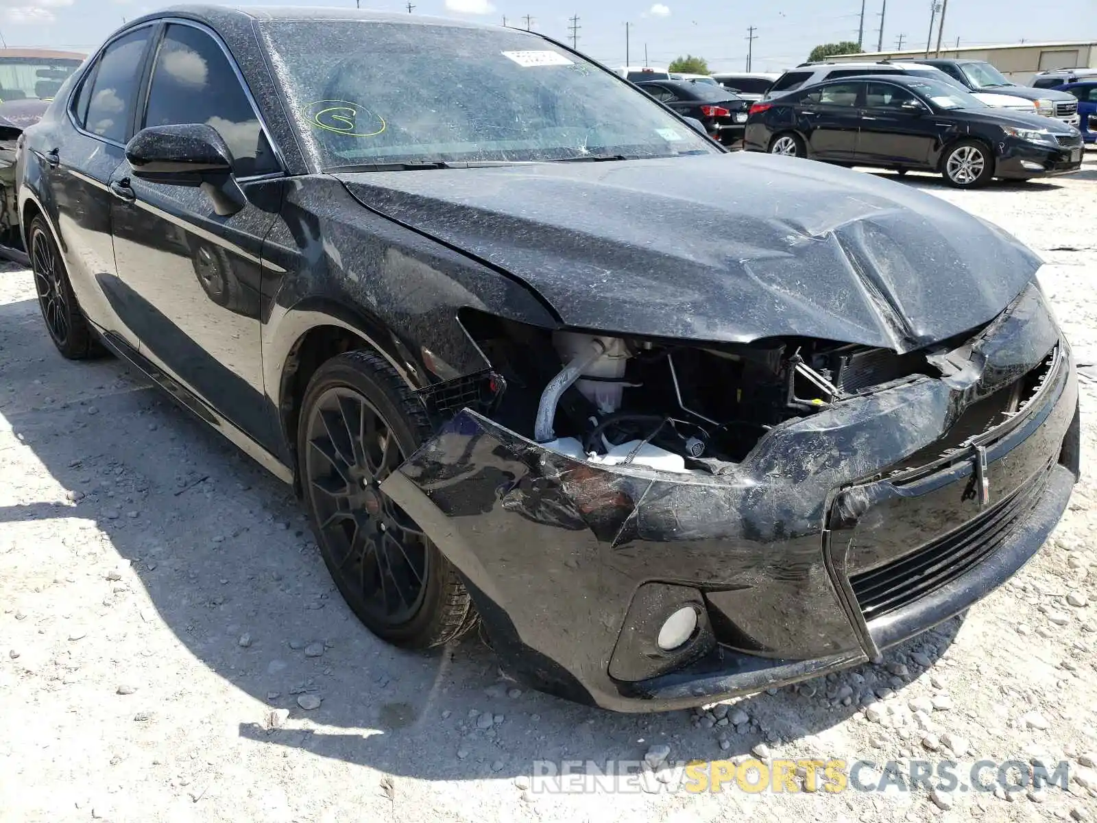 1 Photograph of a damaged car 4T1C11AKXLU339096 TOYOTA CAMRY 2020