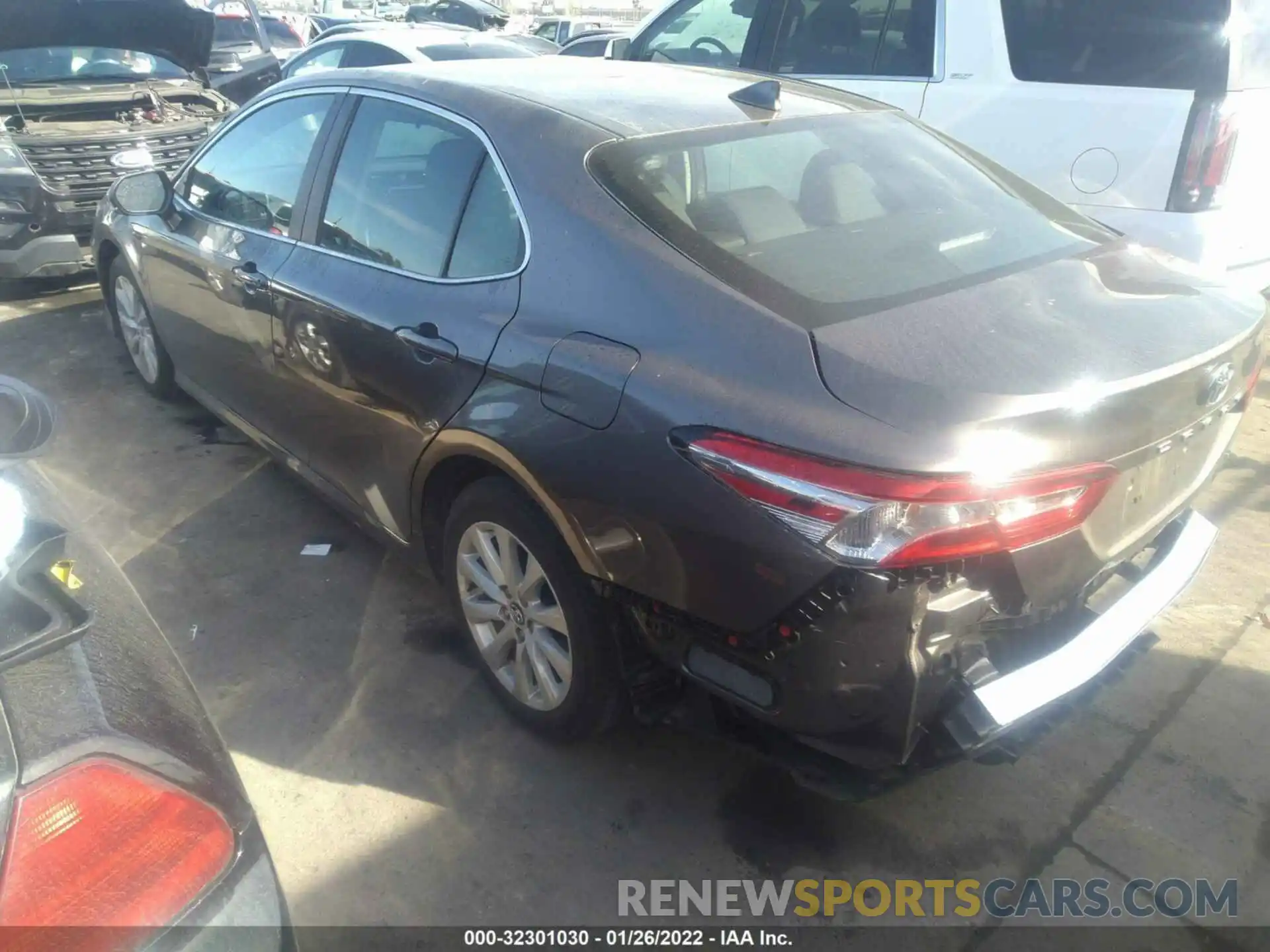 2 Photograph of a damaged car 4T1C11AKXLU342175 TOYOTA CAMRY 2020